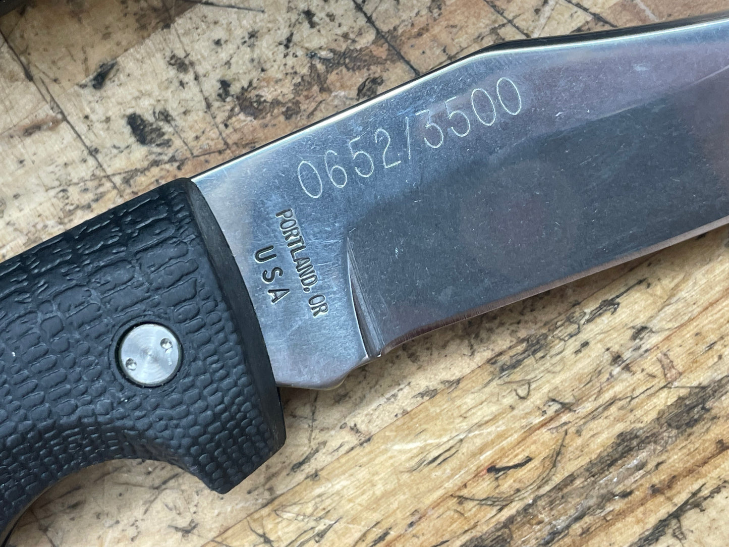 Vintage Gerber Mac Tools 54th Anniversary Commemorative Pocket Knife 1938-1992 Limited Edition #652/3500 w/ Case USA