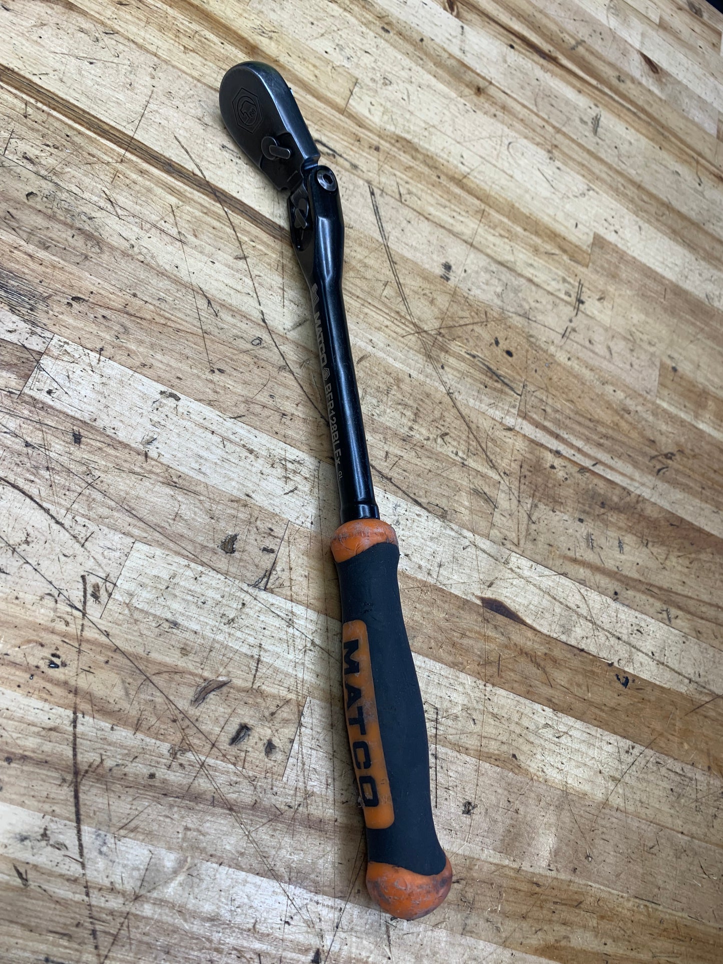 Matco 3/8” Locking Flex Head Ratchet 88 USA BFR128BLF