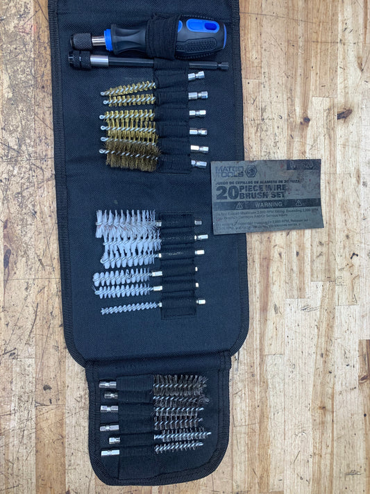Matco Tools Bore Brush Pouch Set WBS20