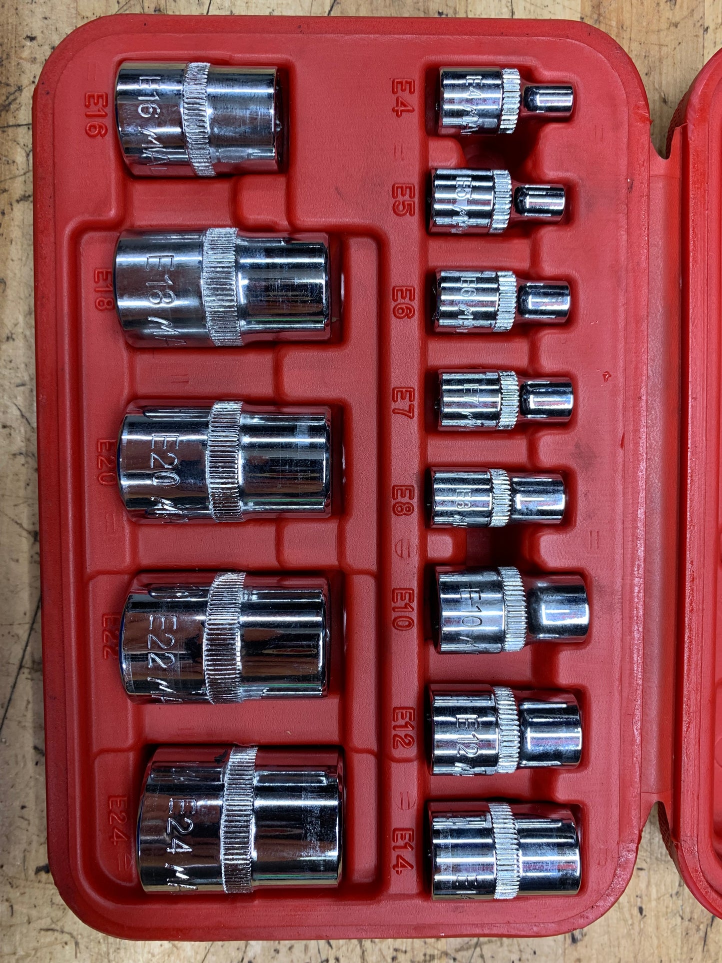 Mac Tools E-Torx Socket Set 13pc SMXVE13B