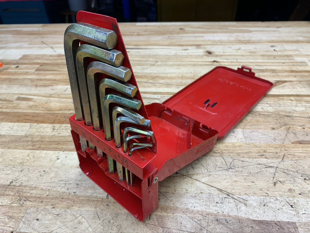 Snap On Metric Hex Key Set 11pc CaseAWM110BHK