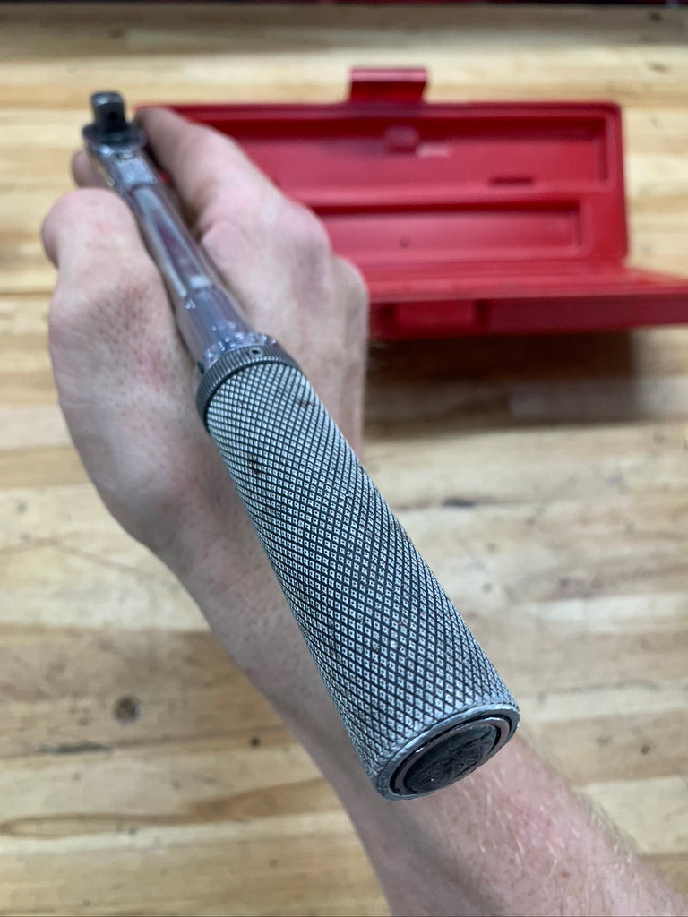 Snap on Vintage 3/8" torque wrench 30-200 in. lb. QJR217B