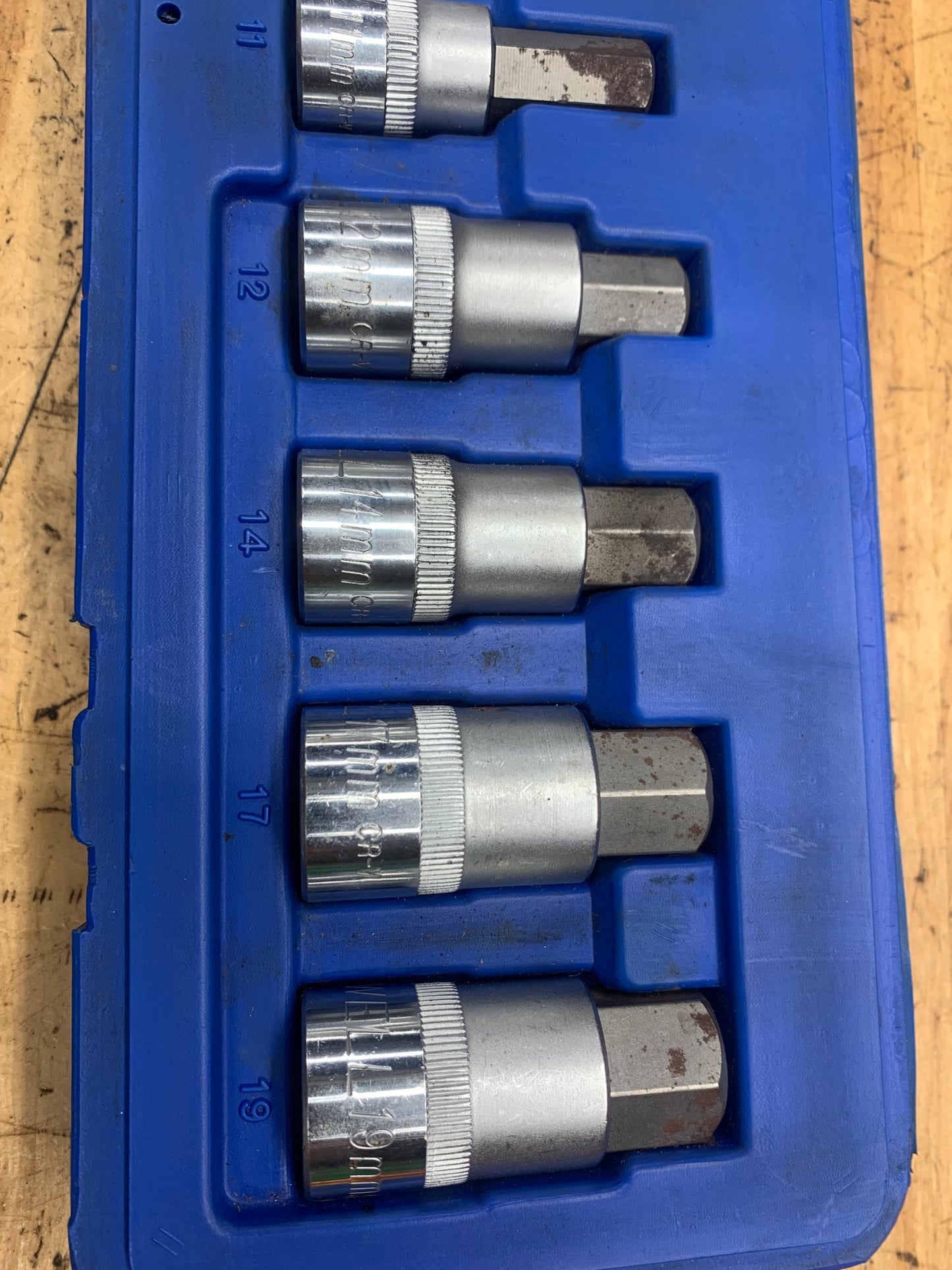 Cornwell Metric Hex Allen Socket Set 8pc