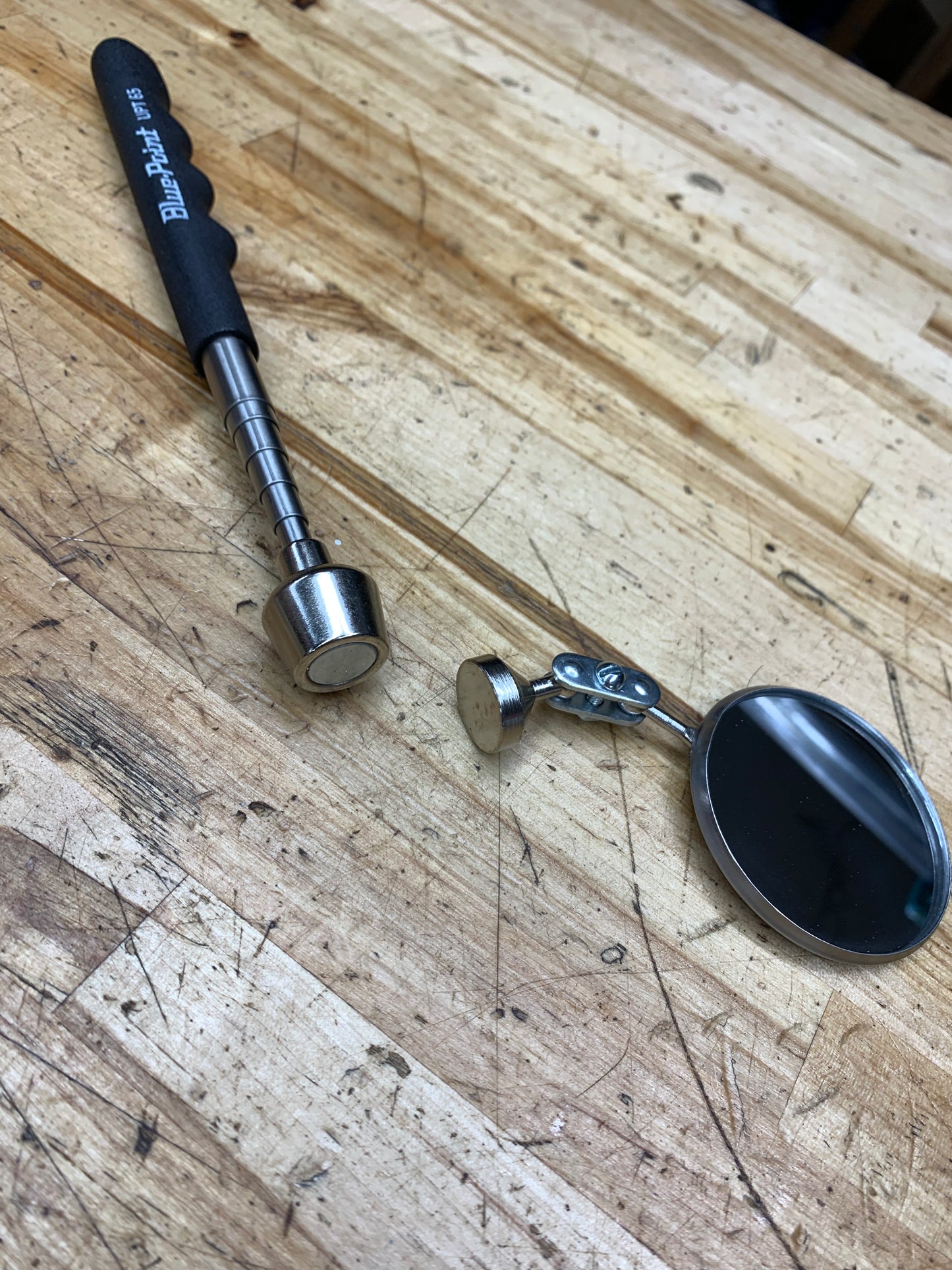Blue Point Magnetic Retrieval/Inspection Mirror Combo Tool UPT65