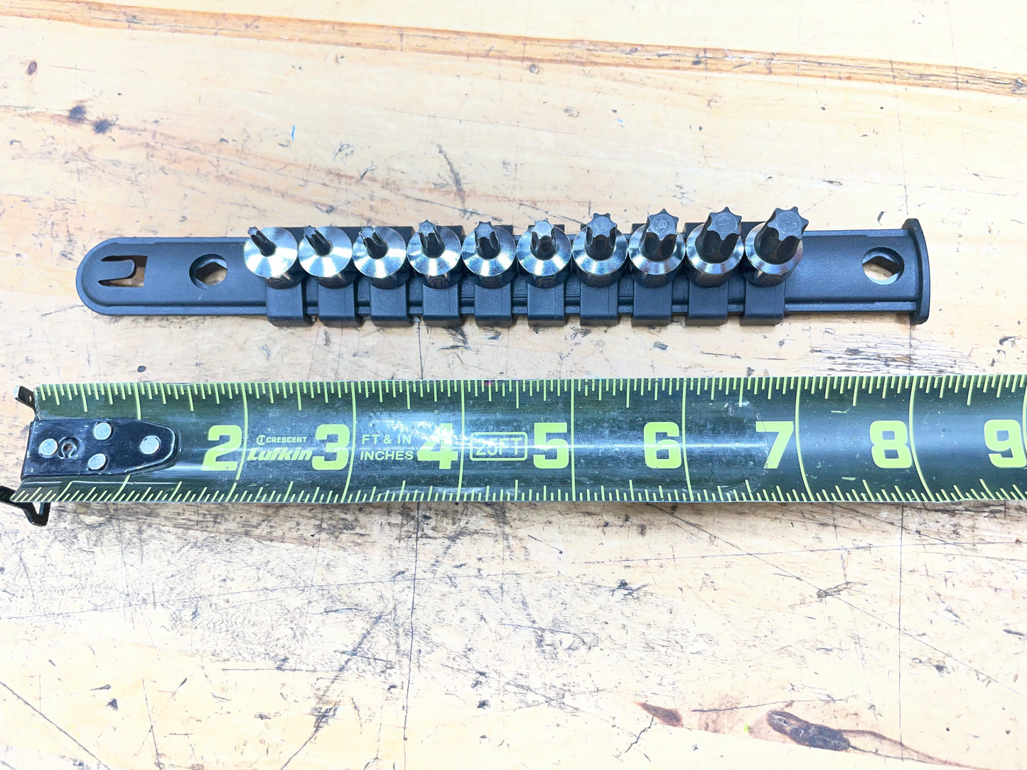 Matco 1/4” Low Profile Stubby Torx Bit Socket Set T10-T50 10pc SA1TX10VA