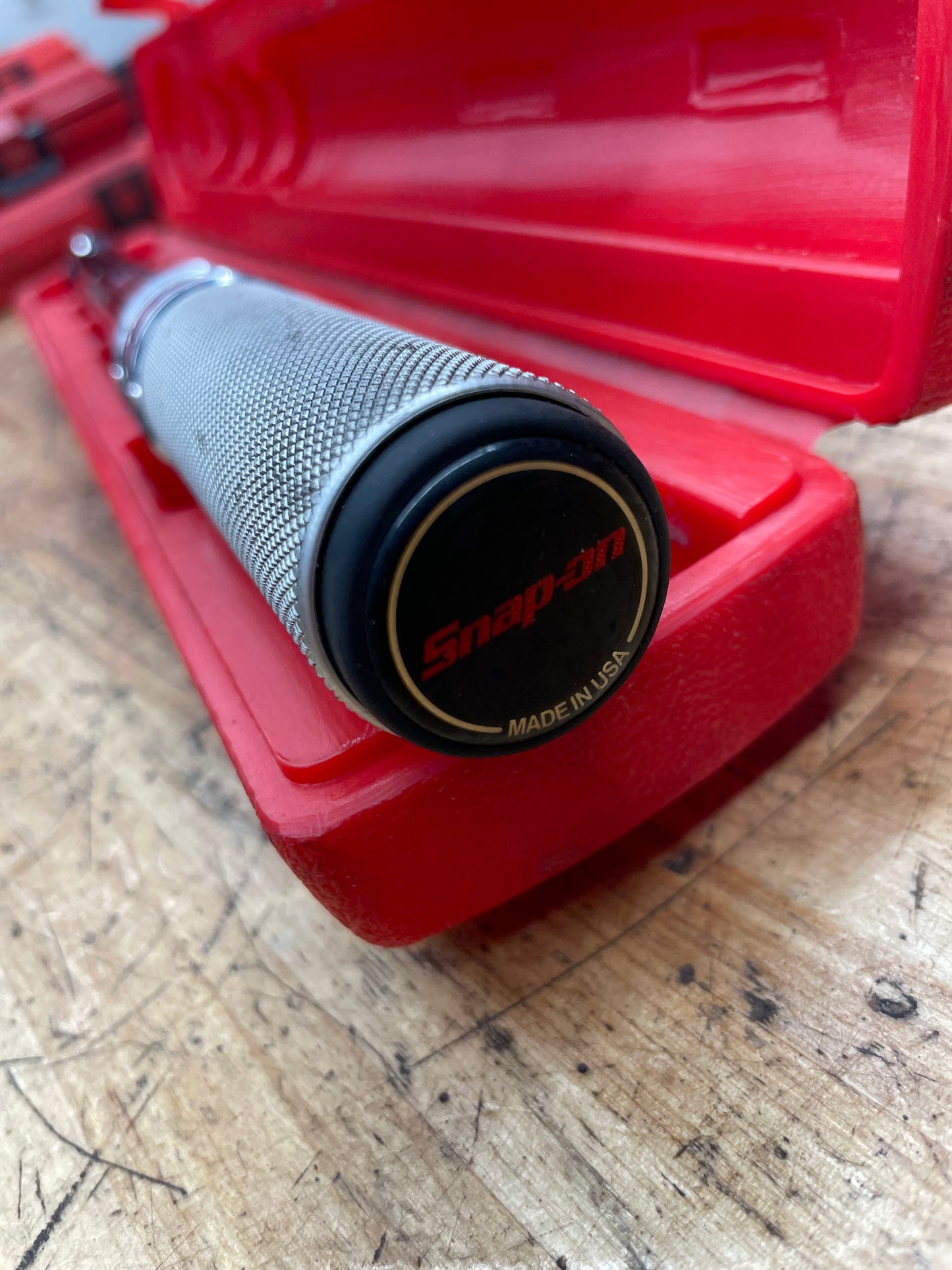 Snap On 3/8” Click Style Torque Wrench 20-100 Ft.Lb. USA QD2R100