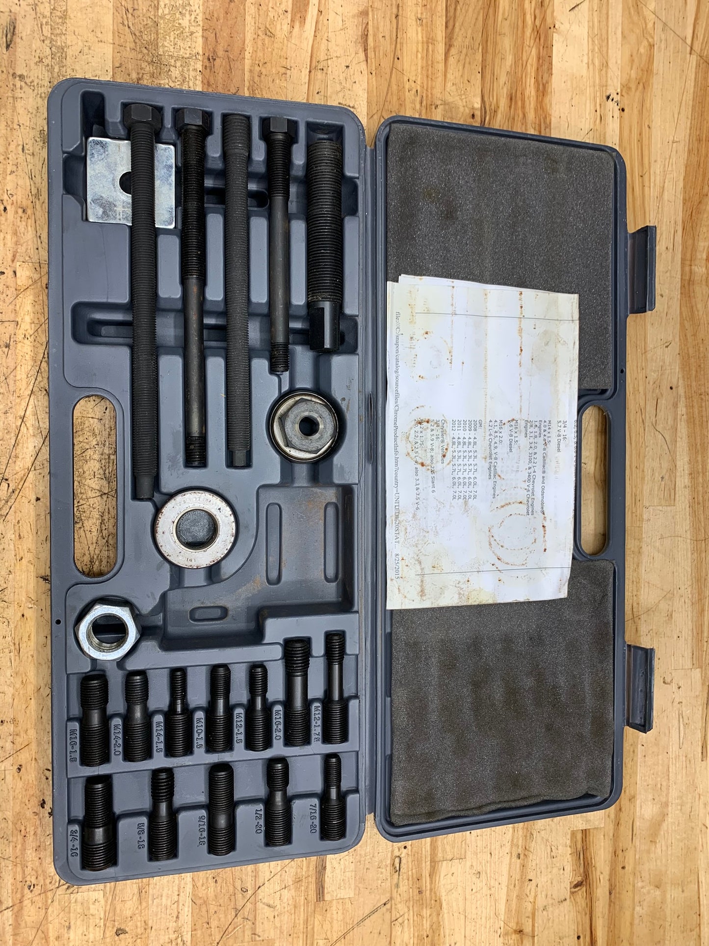 Blue Point Master Harmonic Balancer Puller & Pulley Set YA188MKT