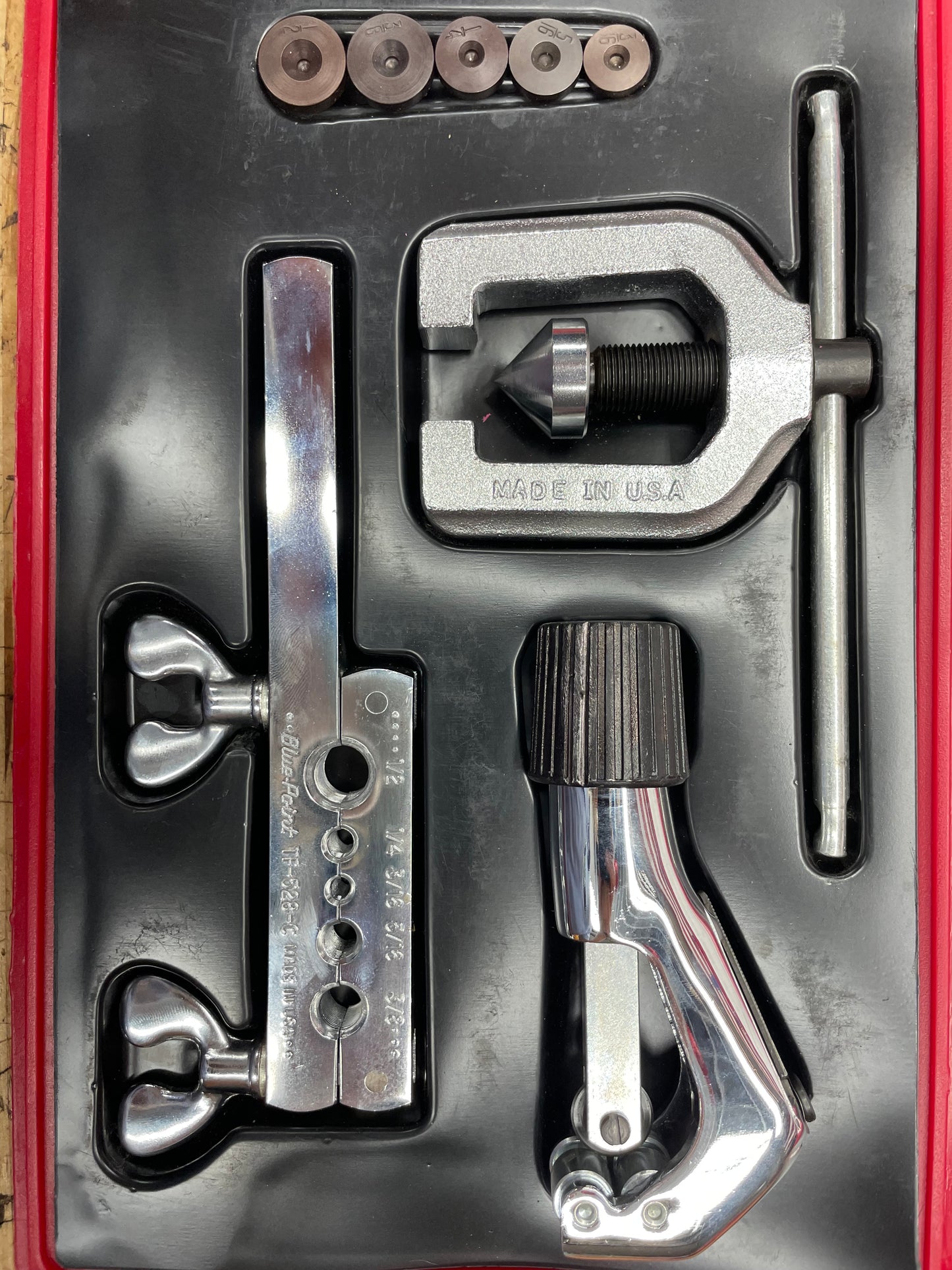 Blue Point Brake Double Flaring Tool Set NEW USA TF528D