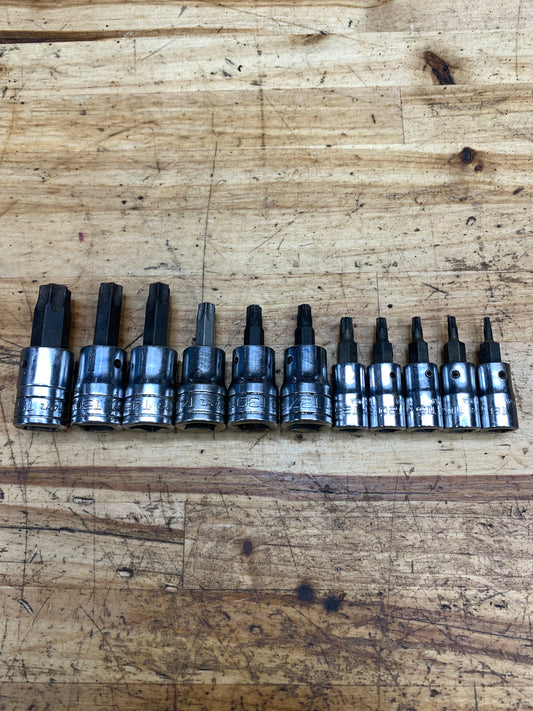 Snap On Torx Socket Set 11pc USA
