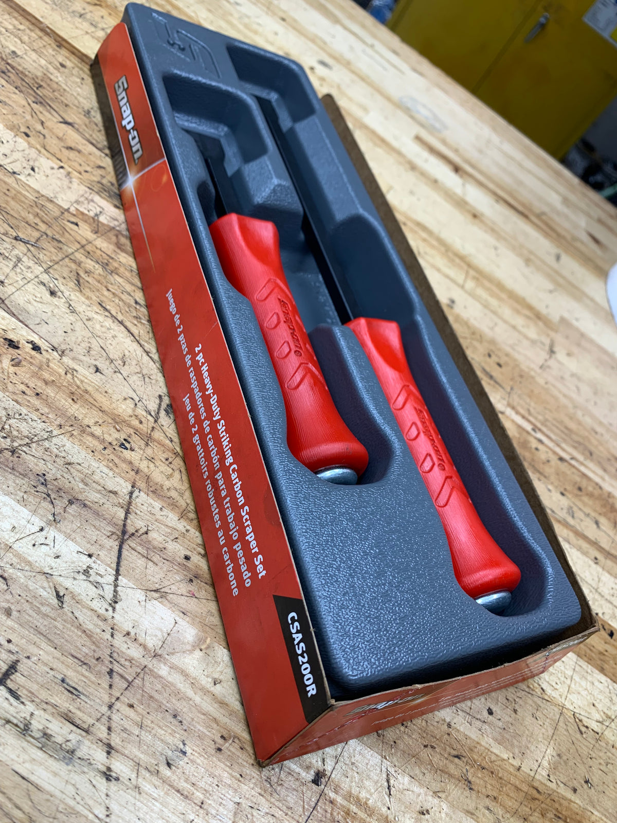 Snap On Striking Gasket Scraper Set MINT USA CSAS200R