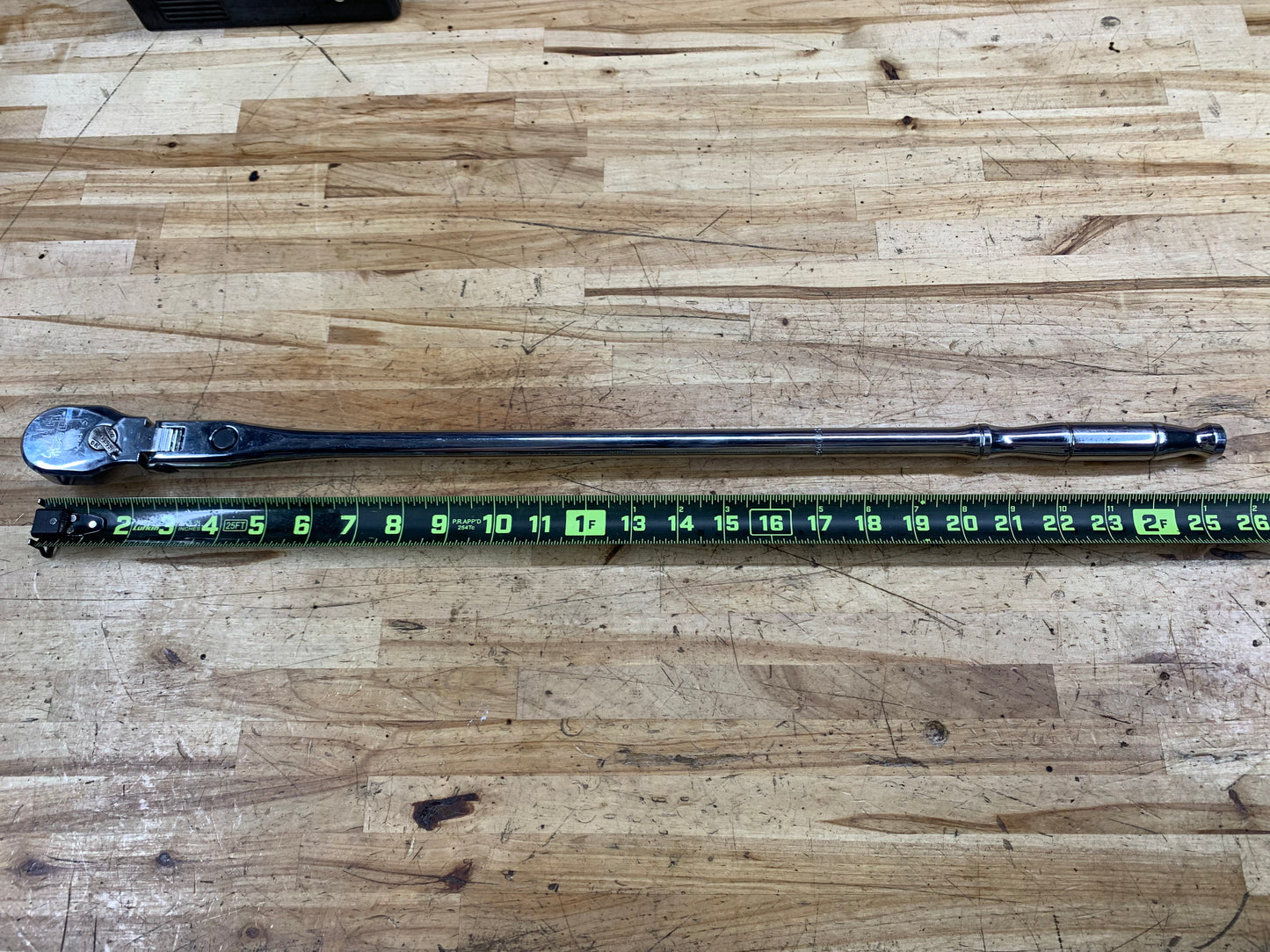 Mac Tools 1/2” Long Locking Flex Head Ratchet USA VR2690LFK