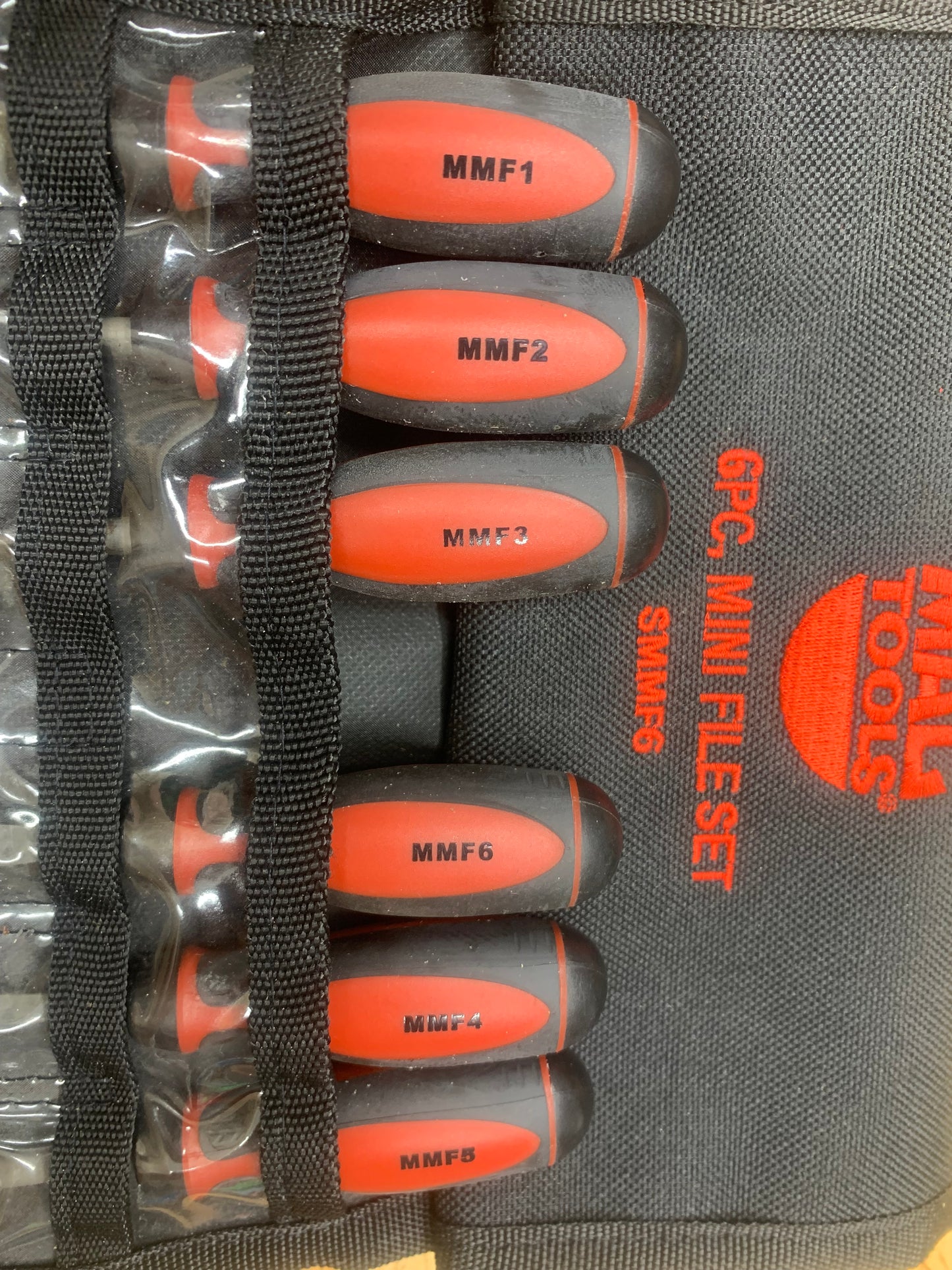 Mac Tools 6pc Mini File Pouch Set SMMF6