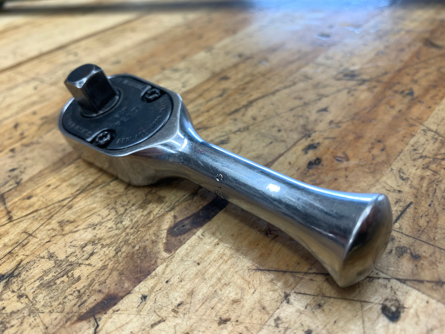 Snap On 3/8" Stubby Ratchet Fine Tooth USA FK80
