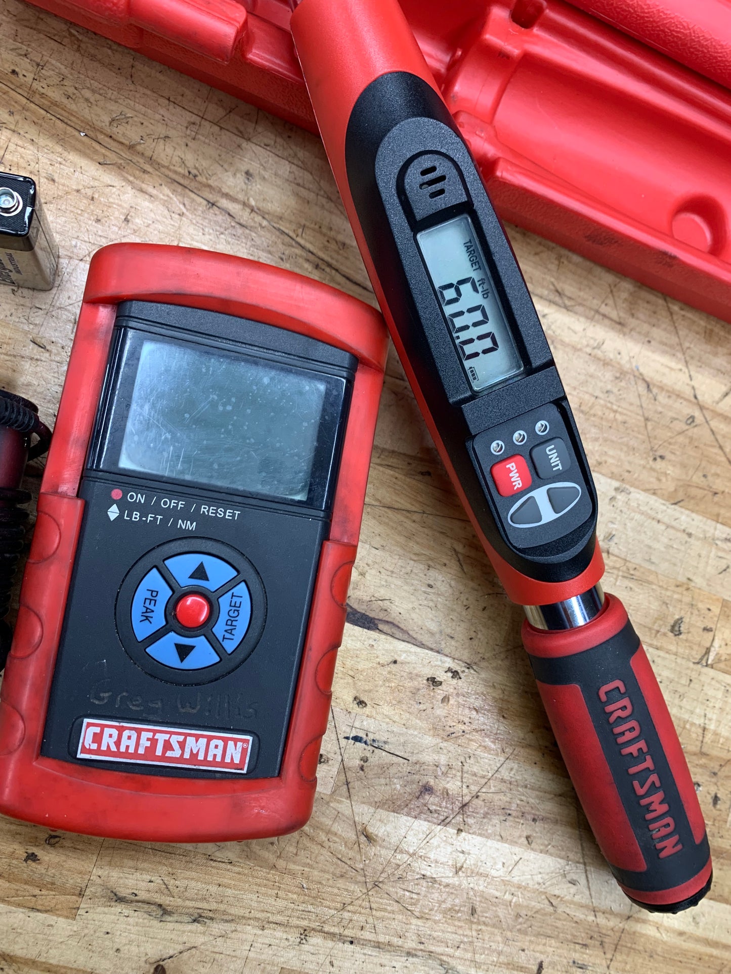 Craftsman 1/2” Drive Electronic Torque Wrench AND Torque Sensor Bundle 44599