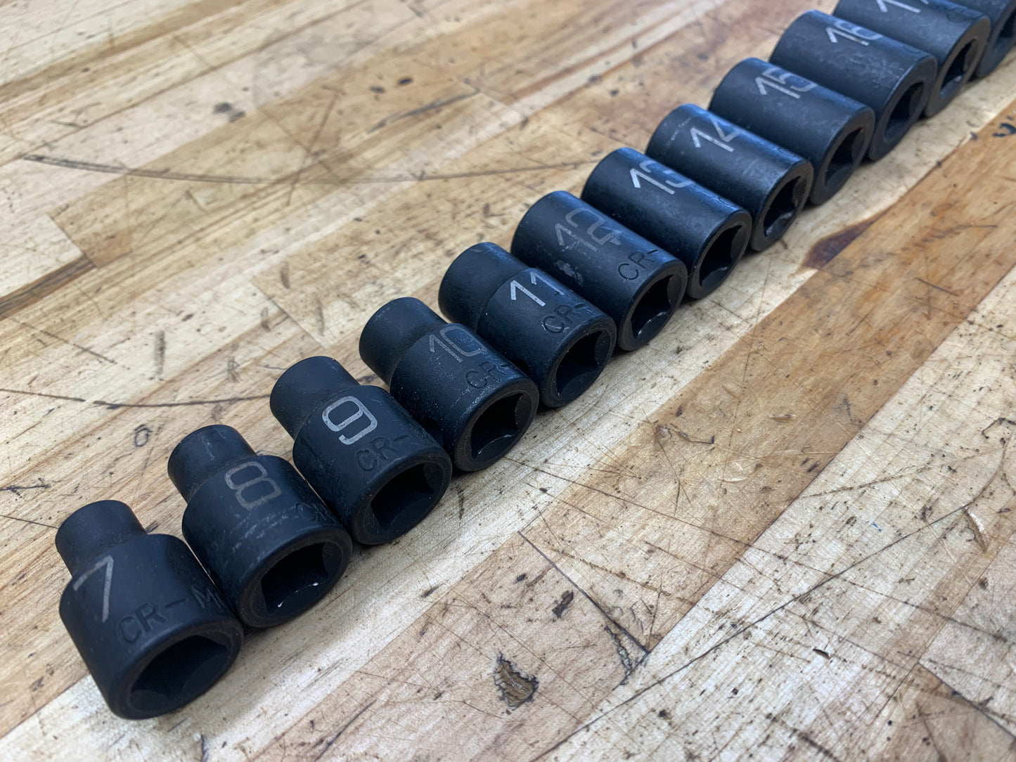 Matco 3/8” Metric Shallow Impact Socket Set 13pc SBPM136V