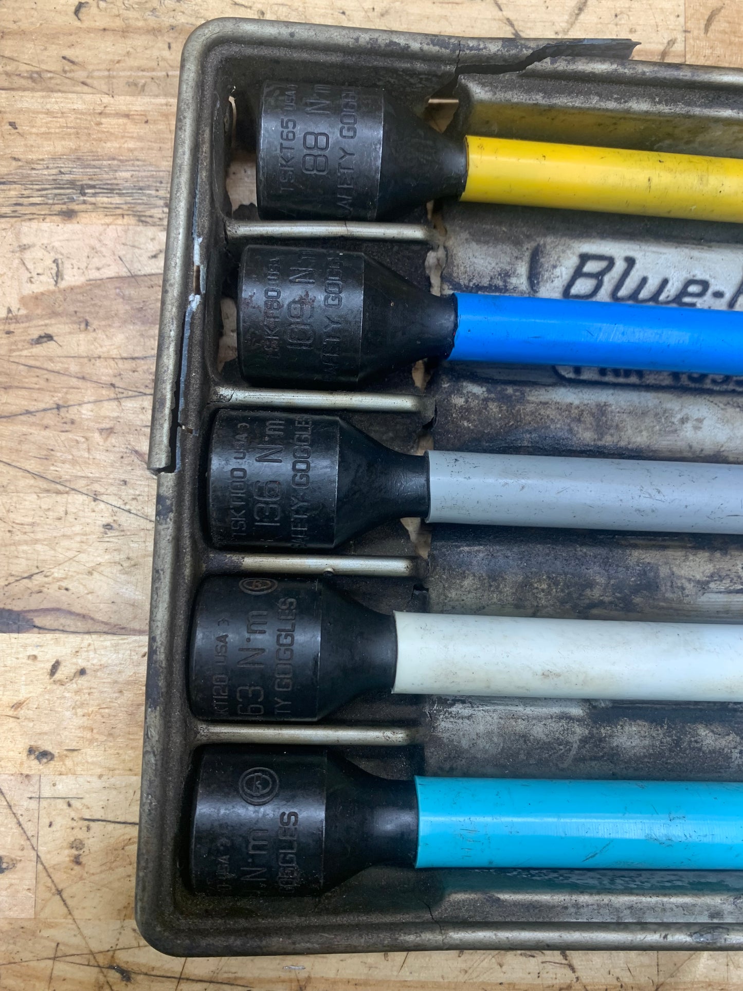 Blue Point 5pc Lug Nut Torque Stick Set 305TSKTA