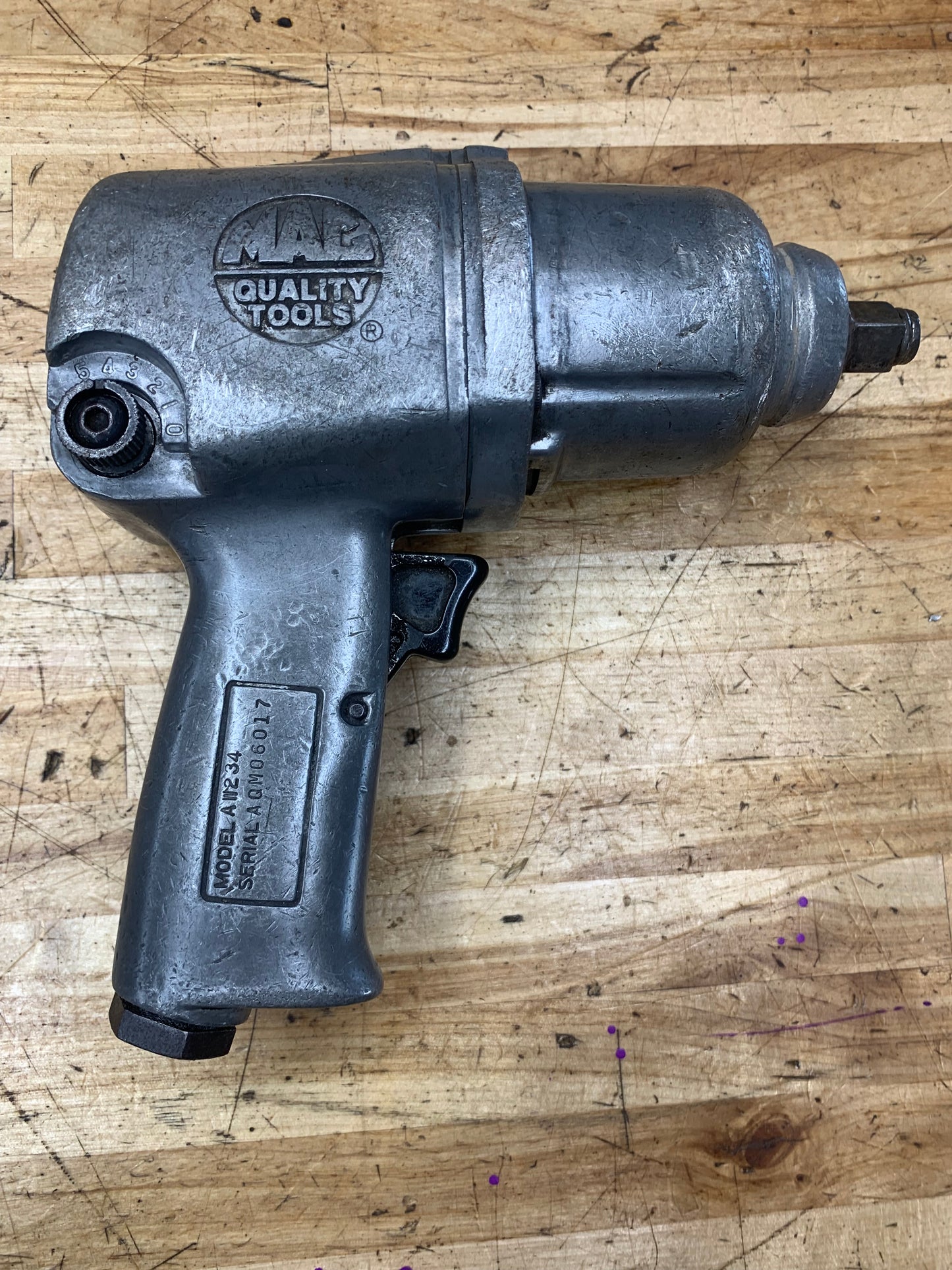 Mac Tools 1/2” Air Pneumatic Impact AW234