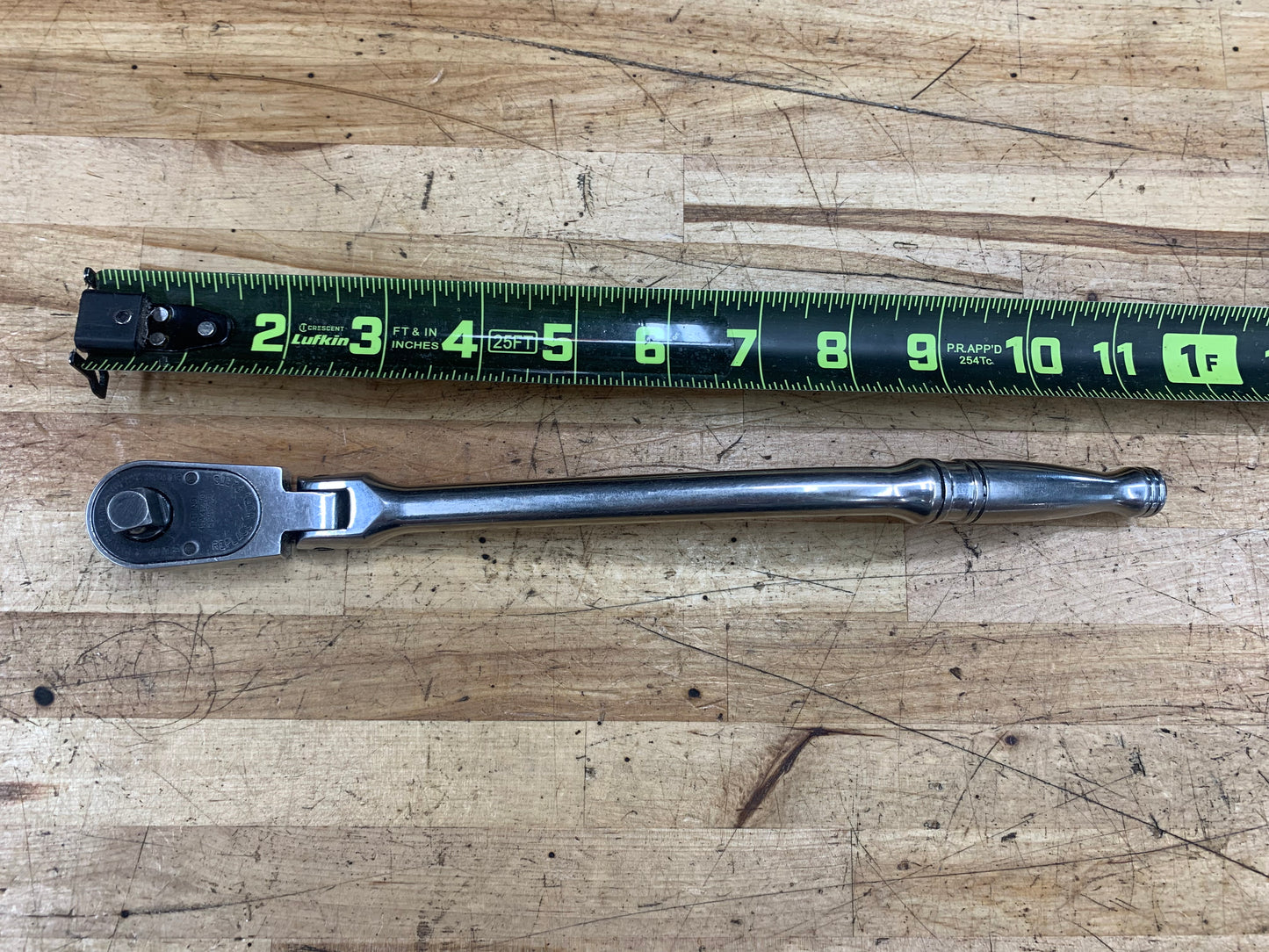 Snap On 3/8" Bent Flex Head Ratchet FBF936