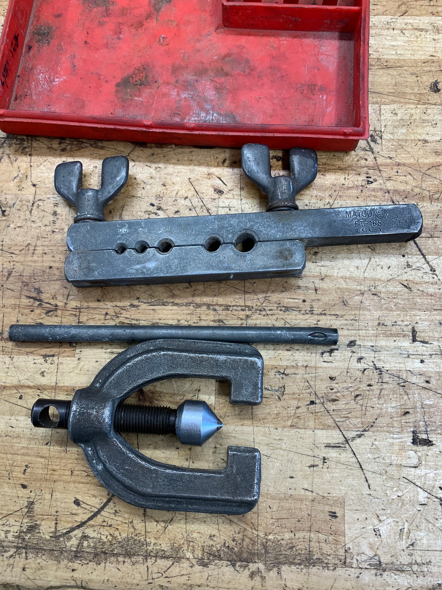 Matco Metric Double Flaring Tool Kit USA FT-165