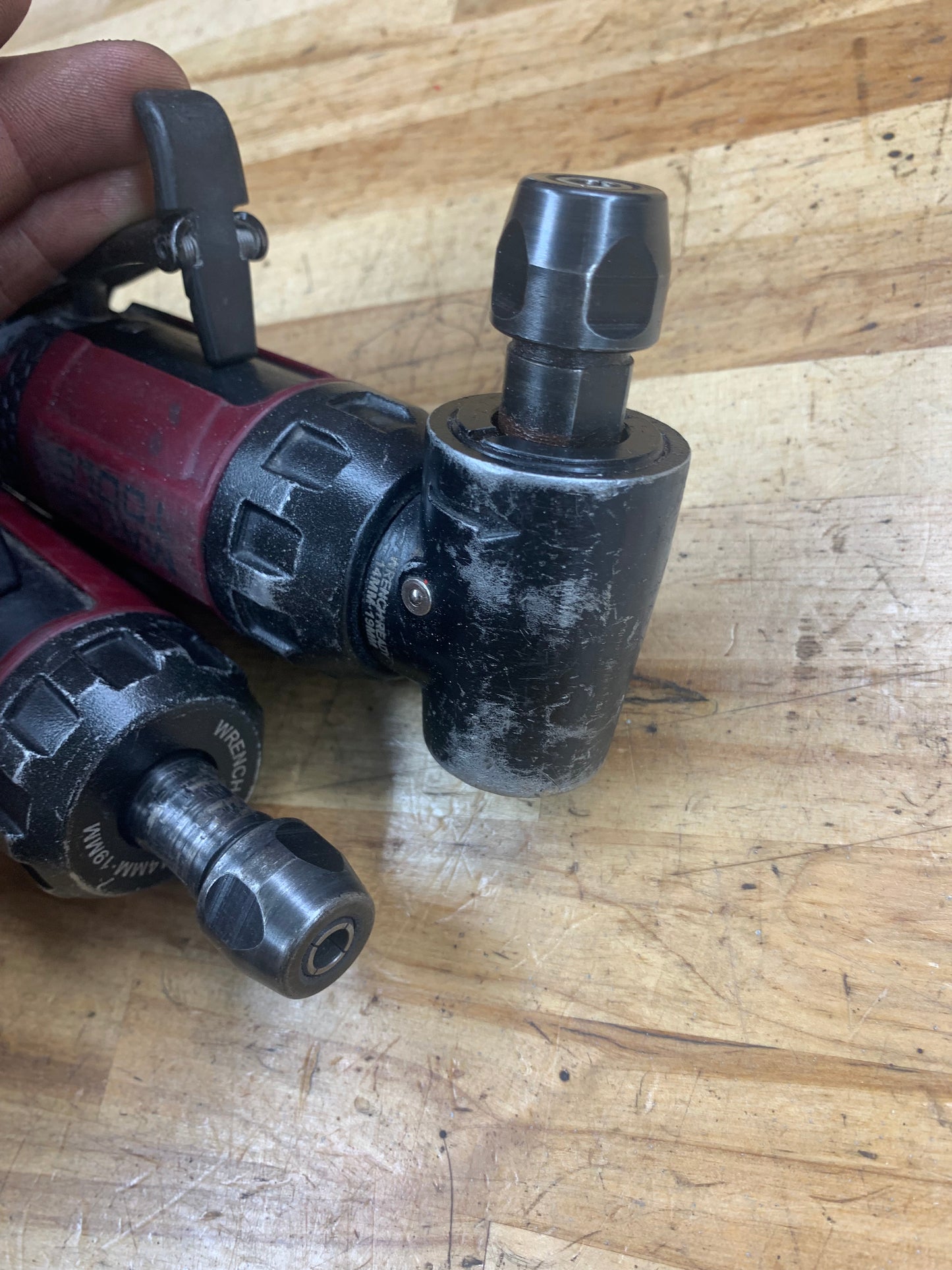 Matco Air Die Grinder Pair 90 Degrees and Straight.  MT5880, MT5883