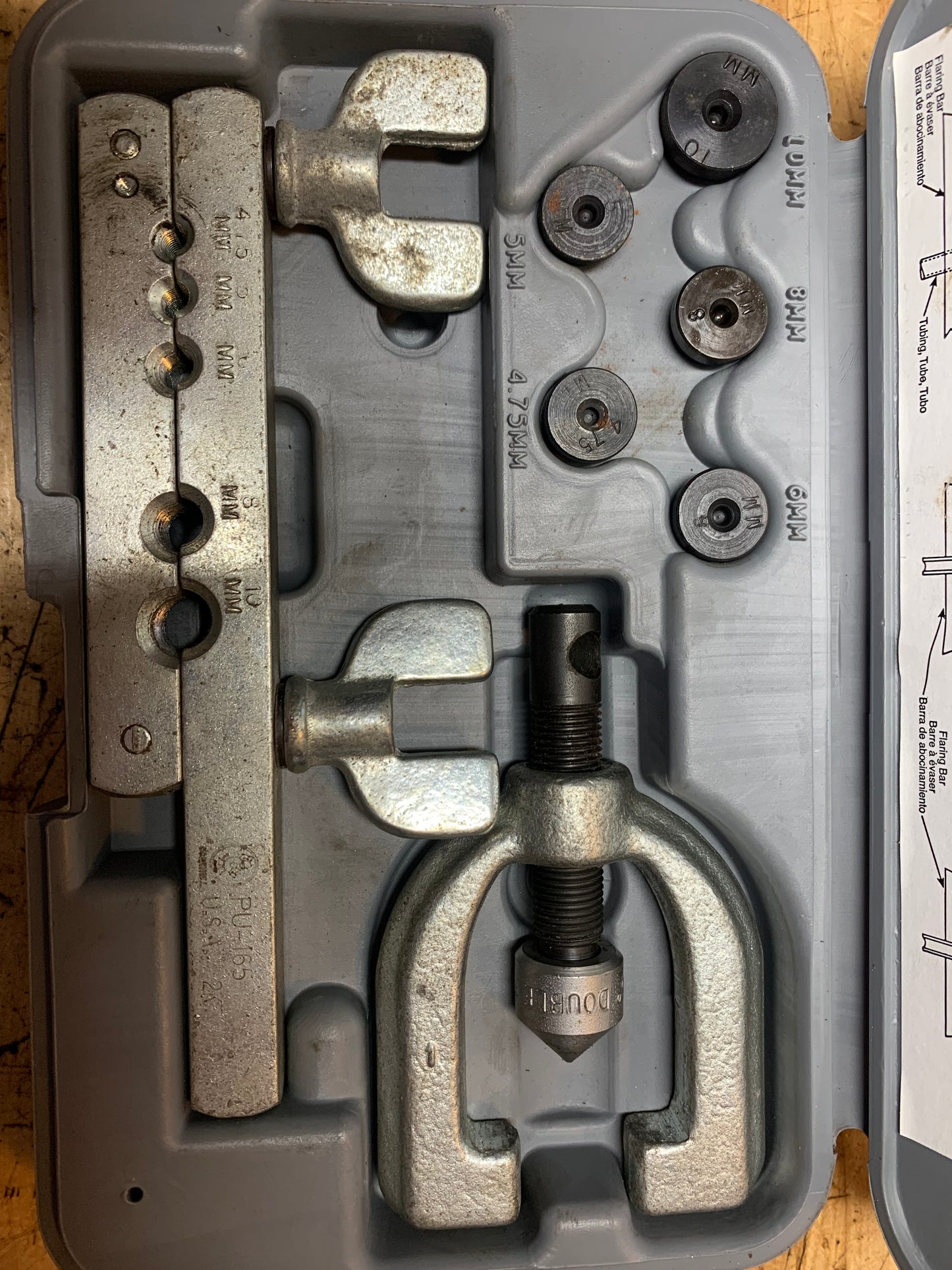 Cornwell Brake Line Flaring Kit PU-165