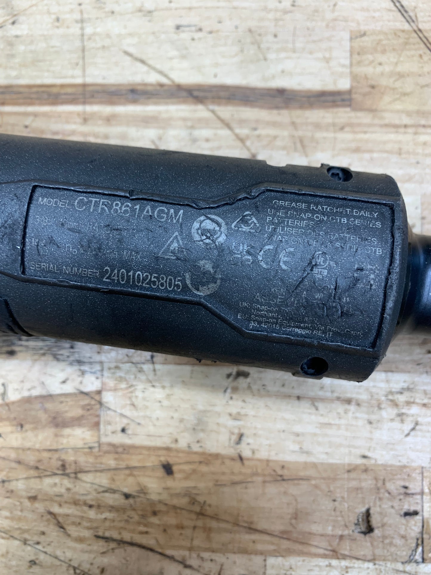 Snap On 14V 3/8” Brushless Ratchet CTR861AGM