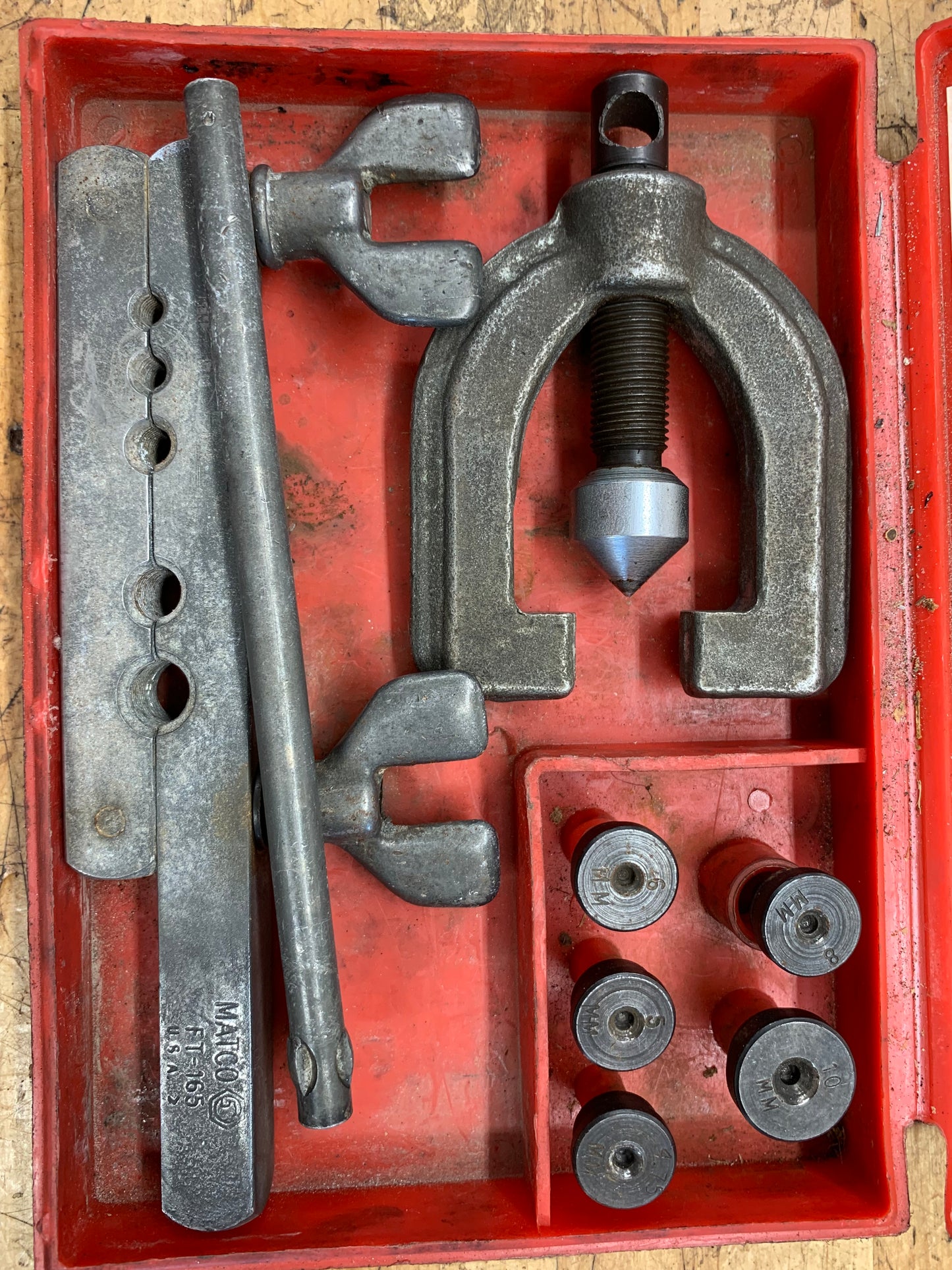 Matco Metric Double Flaring Tool Kit USA FT-165