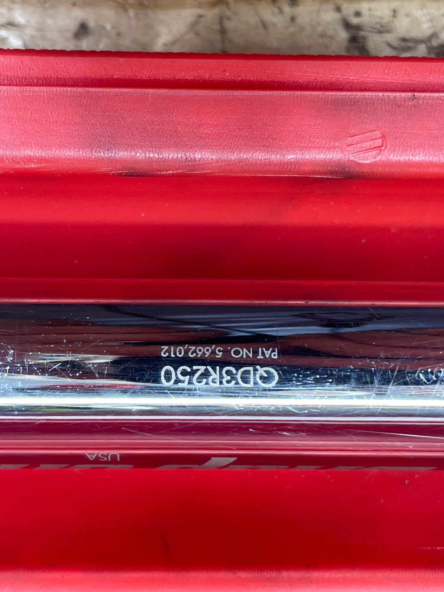 Snap On 1/2” Click Style Torque Wrench 50-250 Ft.Lb. USA QD3R250