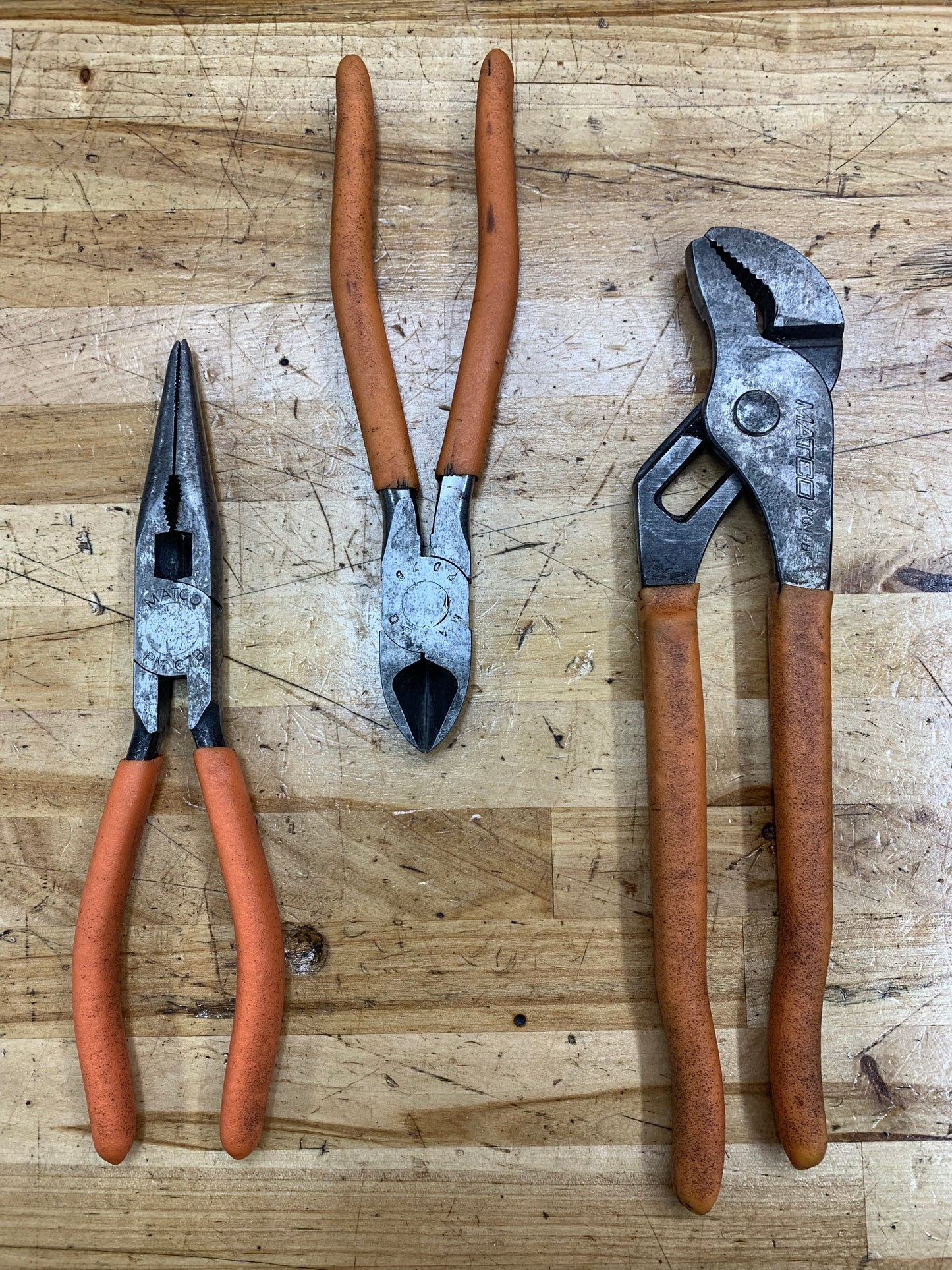 Matco plier set 3pc