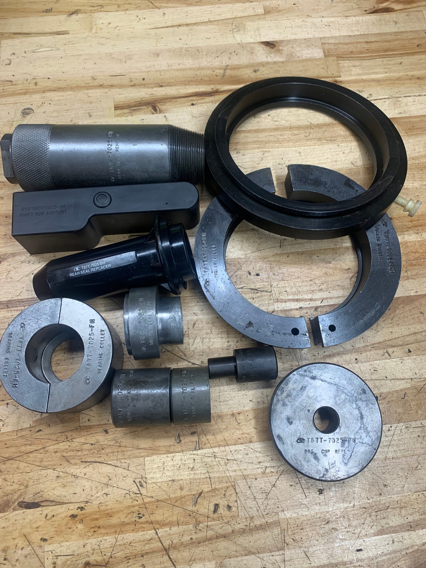 Ford T87T-7025-SH OTC Rotunda ZF Transmission Tool Kit Complete