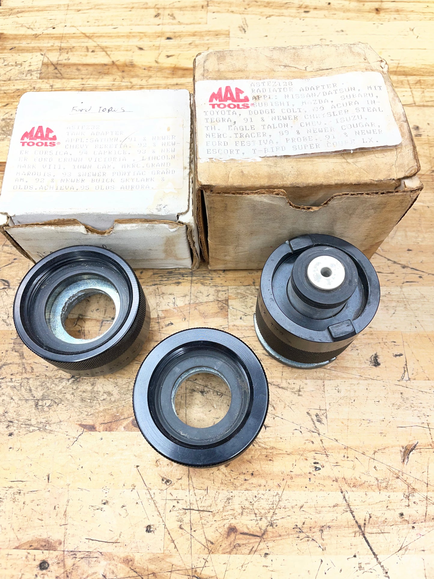 Mac Tools Radiator Cap Pressure Tester Adapters USA