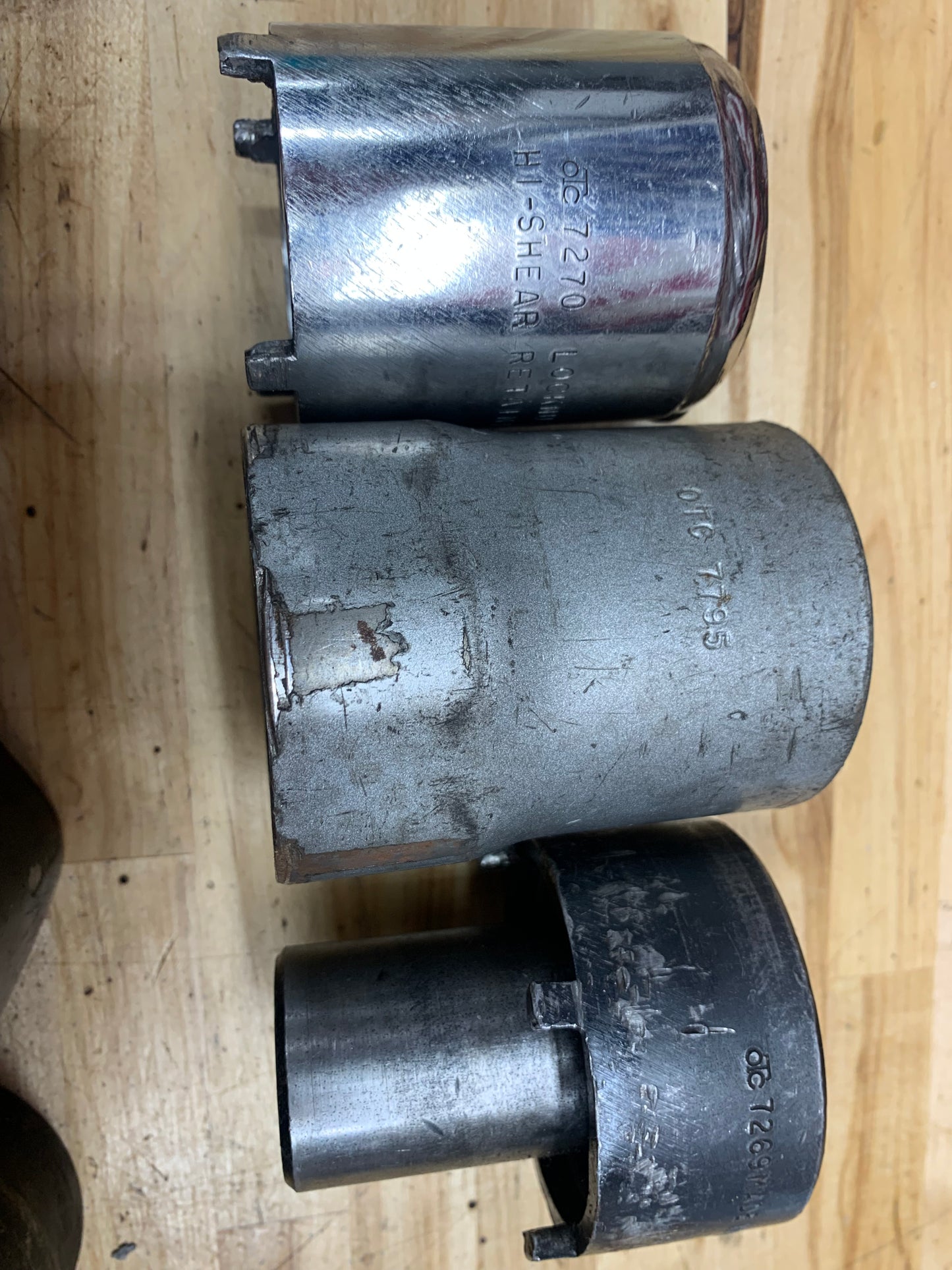 Snap On, Mac Tools, Blue Point, OTC Spindle socket set 9pc