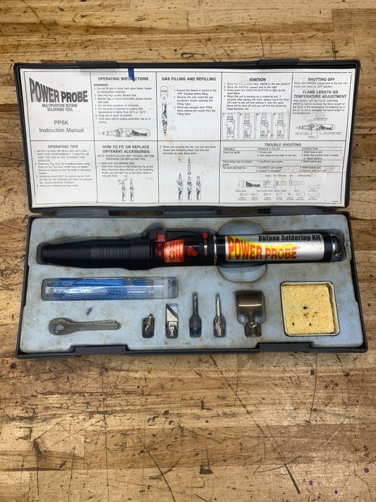Power Probe Butane Soldering Iron Kit PP5K