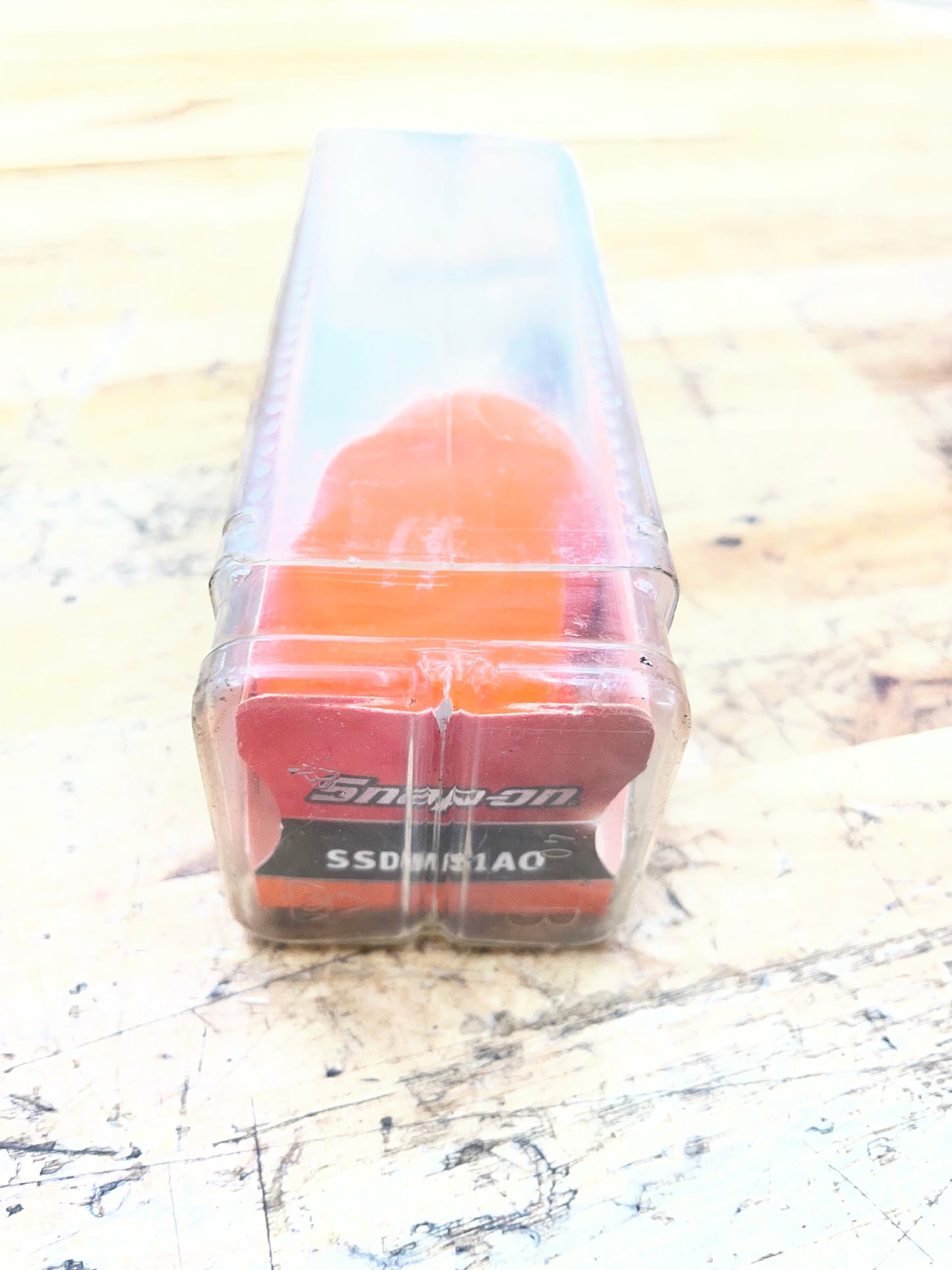 Snap On Stubby Ratcheting Screwdriver Orange Hard Handle USA BRAND NEW SSDMR1A