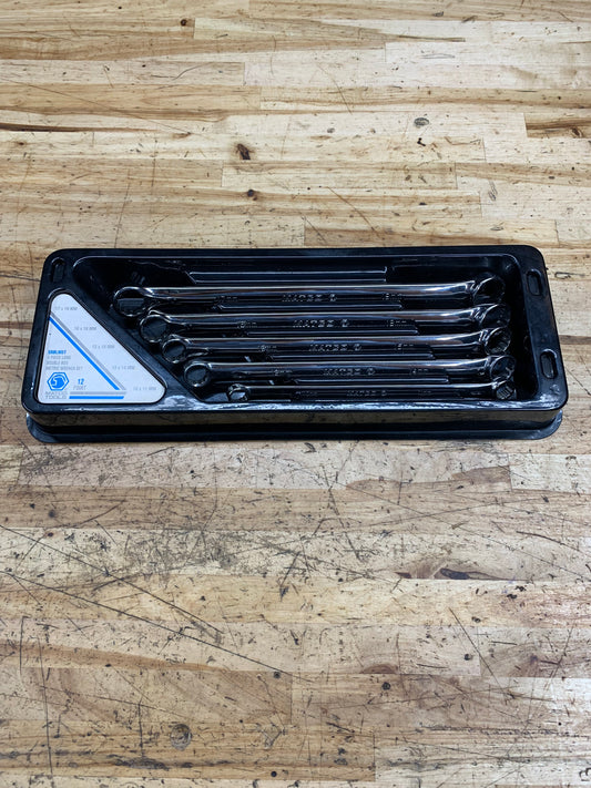 Matco Metric Offset Box Wrench Tray Set 5pc USA SRBLM5T