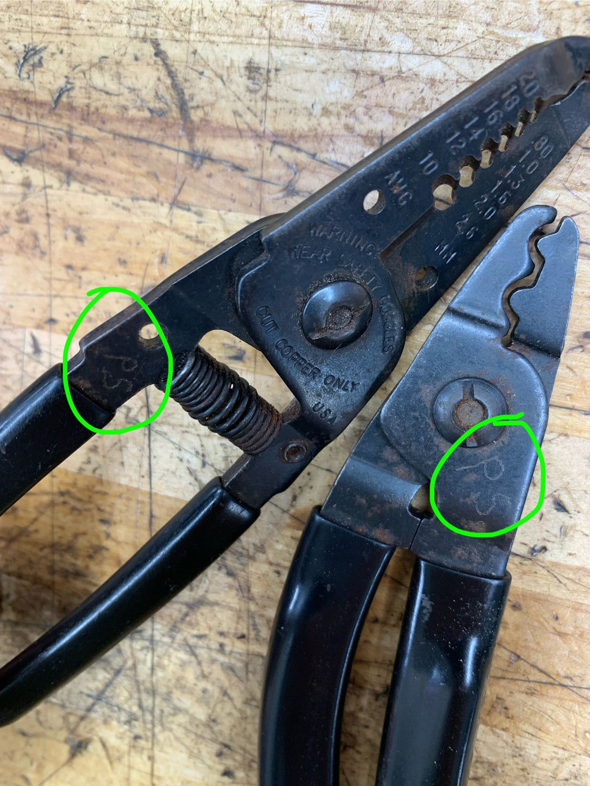 Matco Wire Stripper/Crimper Pliers BUNDLE MST703E
