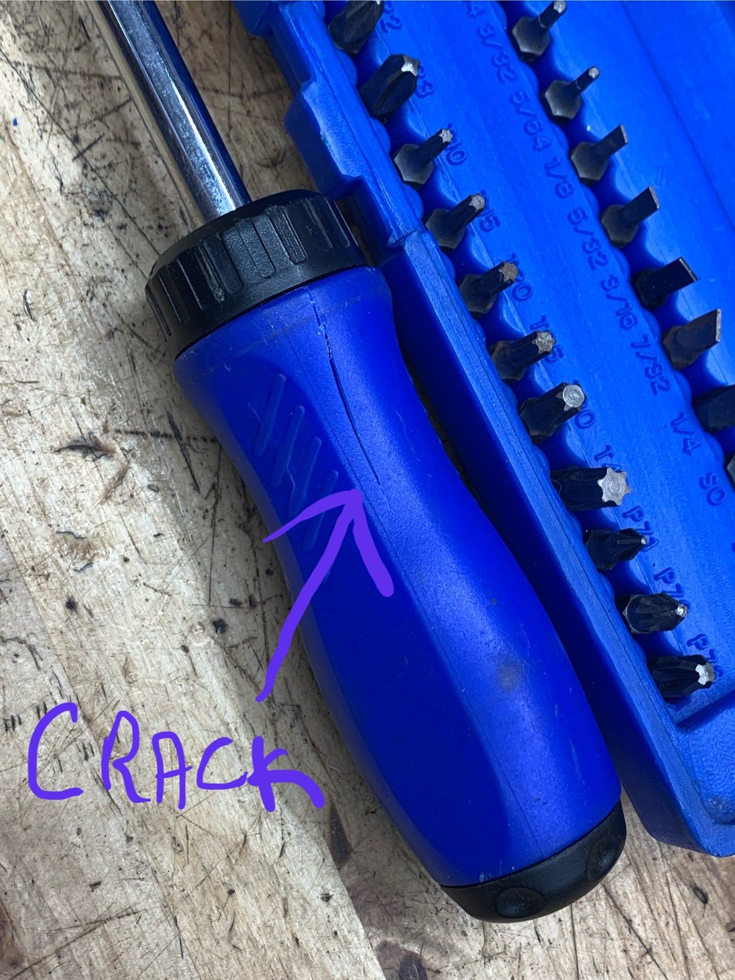 Cornwell Ratcheting Screwdriver Set CBS-GD
