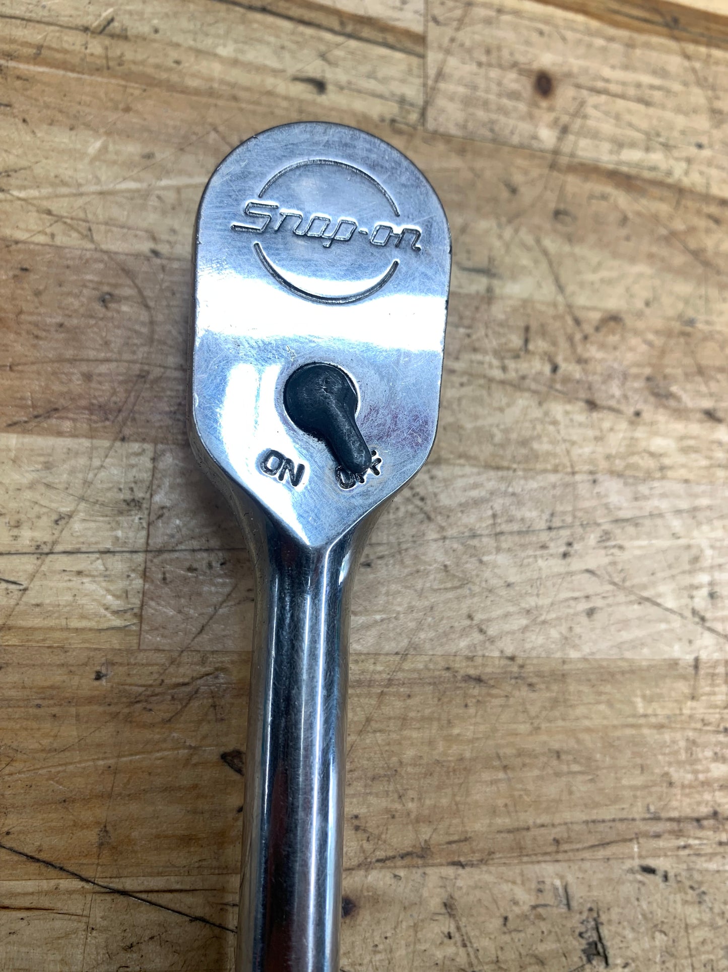 Snap On 3/8" Long Ratchet Chrome FL80