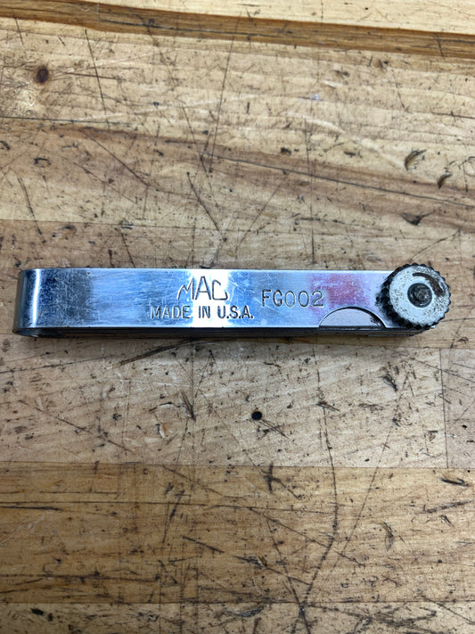 Mac Tools Feeler Gauge FG002