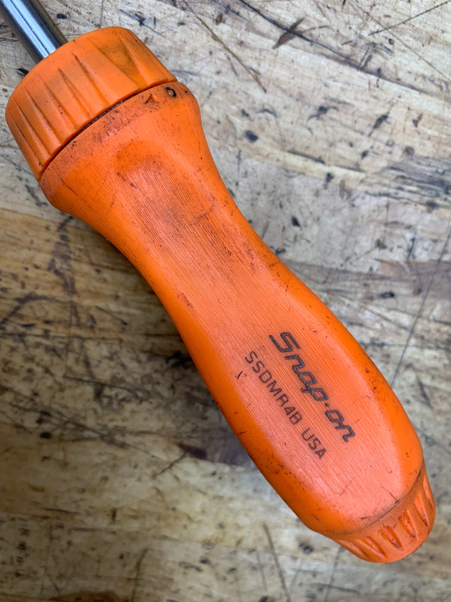 Snap On Hard Handle Ratcheting Screwdriver USA SSDMR4B