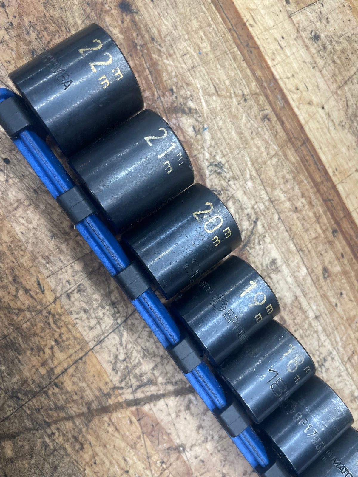 Matco 3/8” Impact Shallow Socket Set 13pc 10-22mm