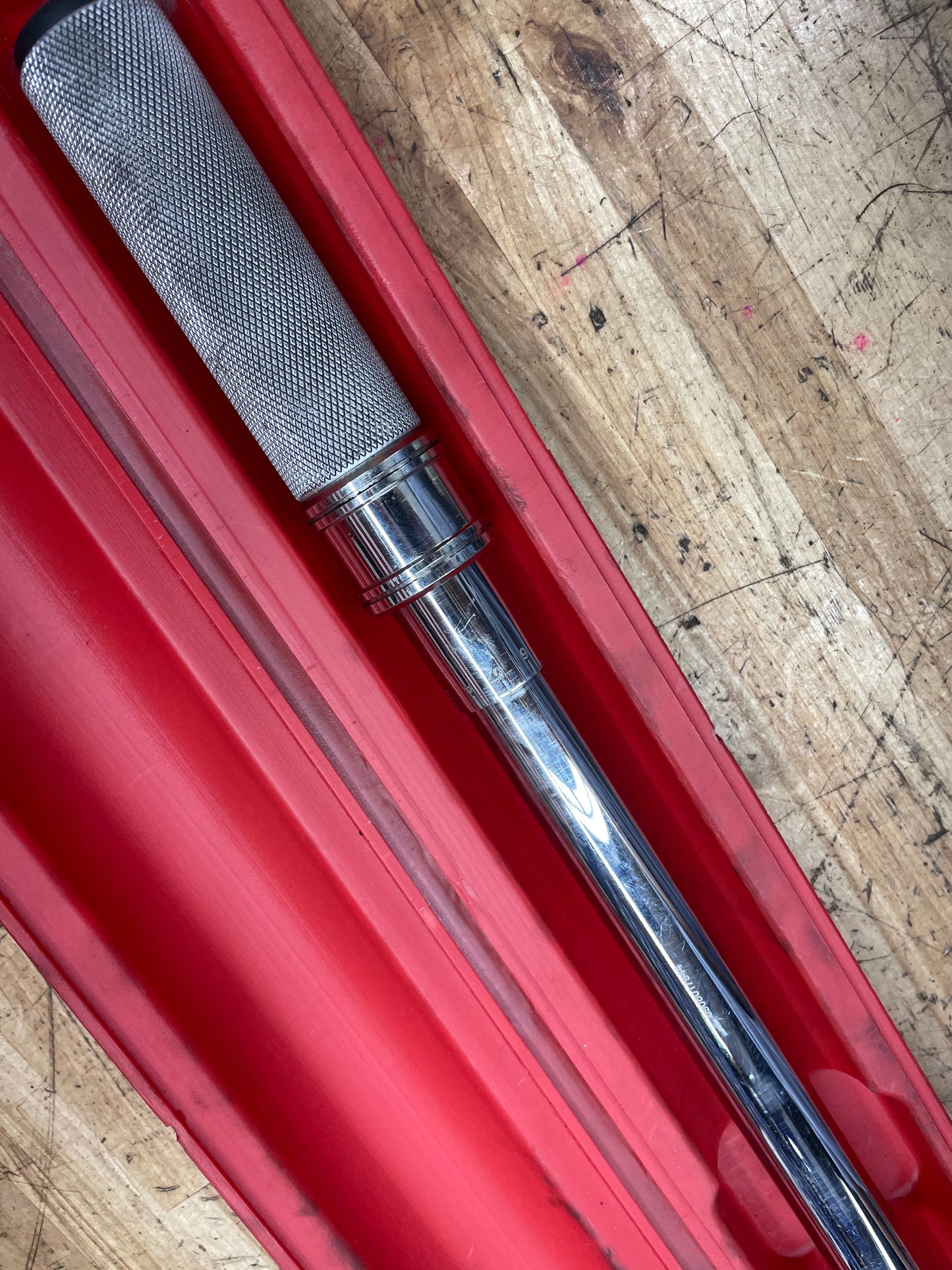 Snap On 1/2” Click Style Torque Wrench 50-250 Ft.Lb. USA QD3R250