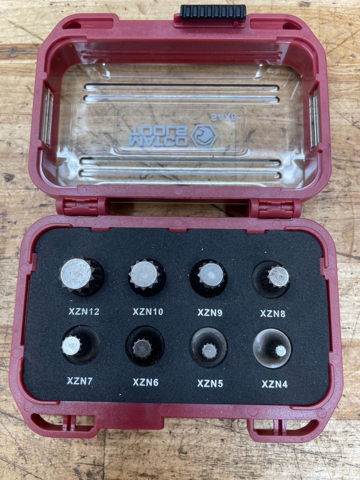 Matco Triple Square Hex Bit Case Set SAX8