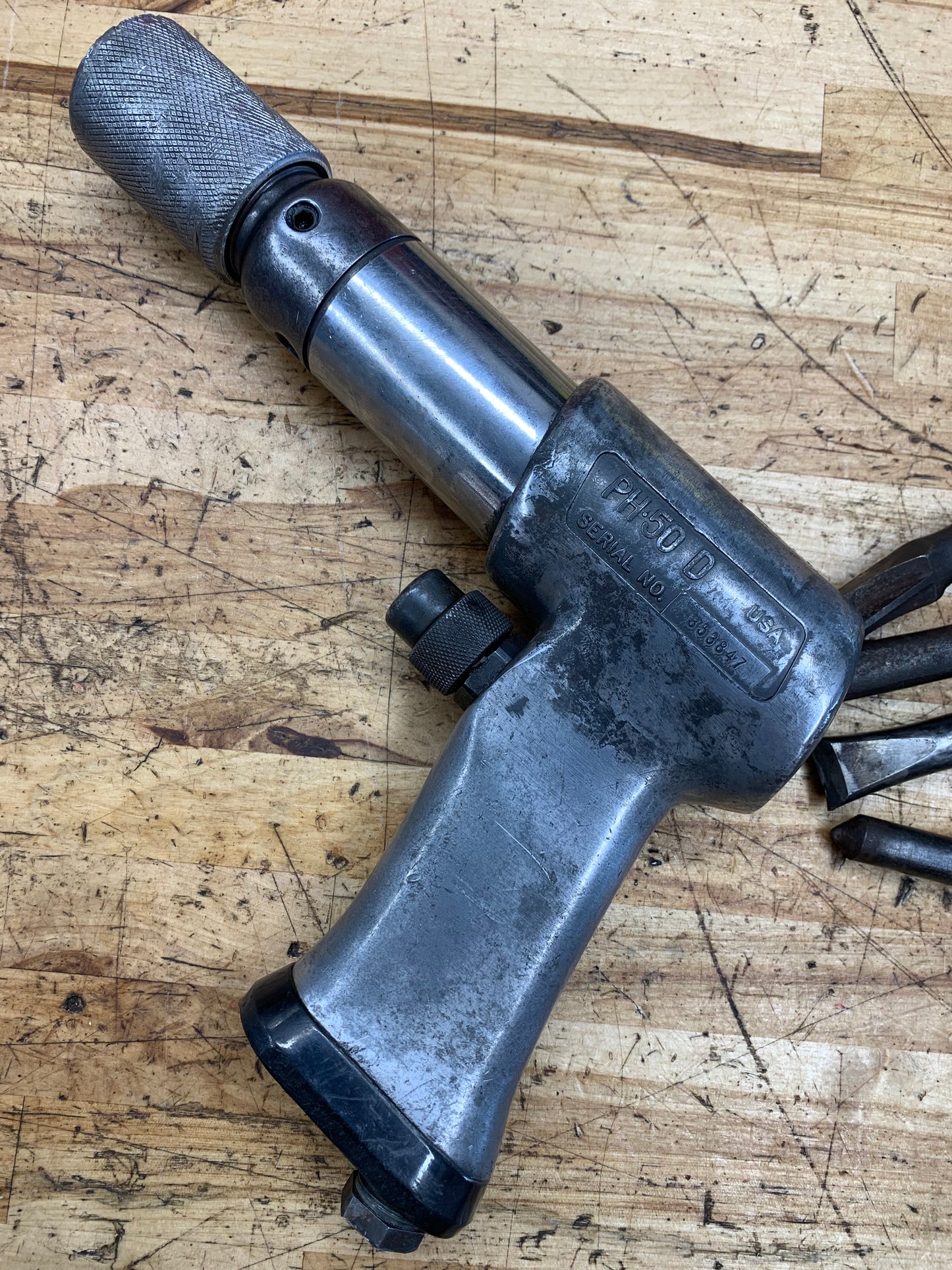 Snap On Air Hammer w/ Original Bits USA PH50D