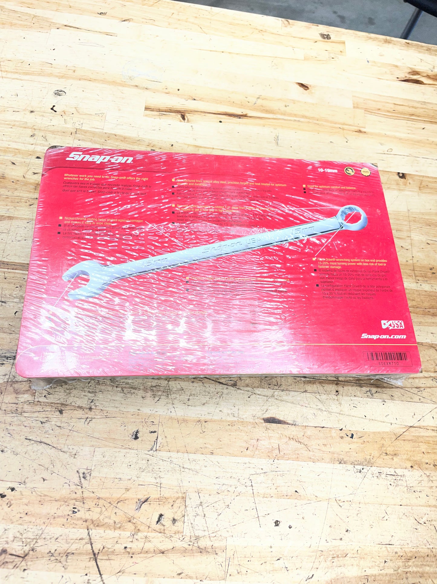 Snap On Metric FD+ Combo Wrench Set 10-19mm NIB USA  SOEXM710