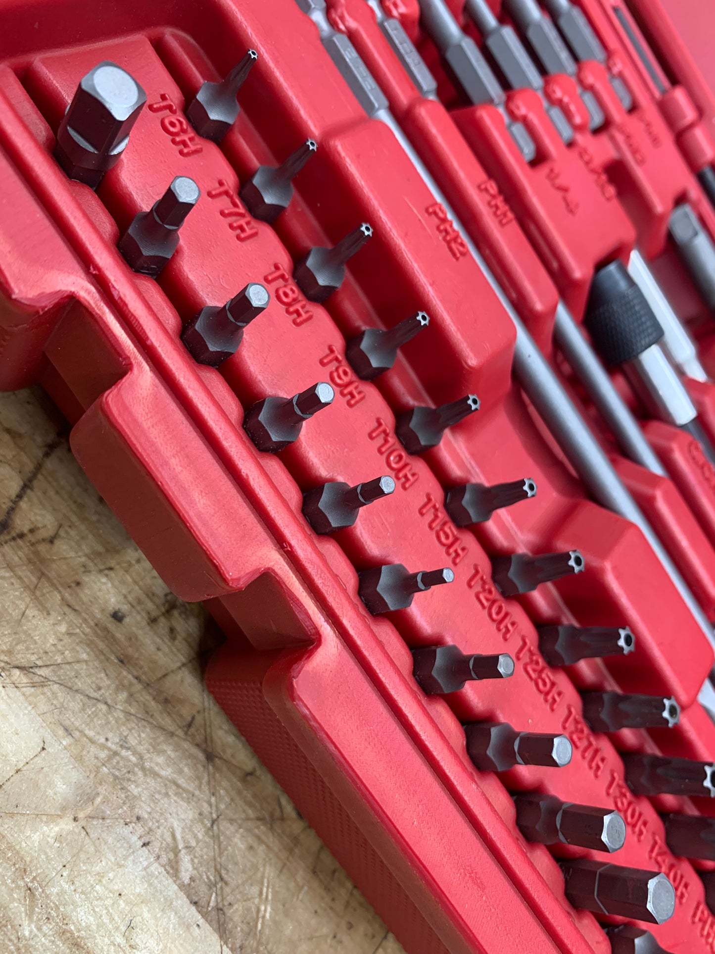Mac Grip 1/4” Hex Bit Ratcheting Screwdriver Set SBDR49SA LIKE NEW