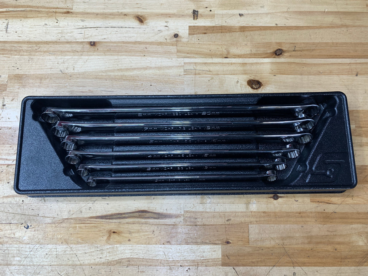 Snap On Metric 6pc Long Box Wrench Set Zero Offset 10-20mm USA XDHFM606