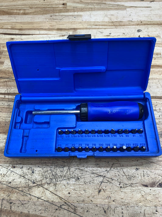 Cornwell Ratcheting Screwdriver Set CBS-GD