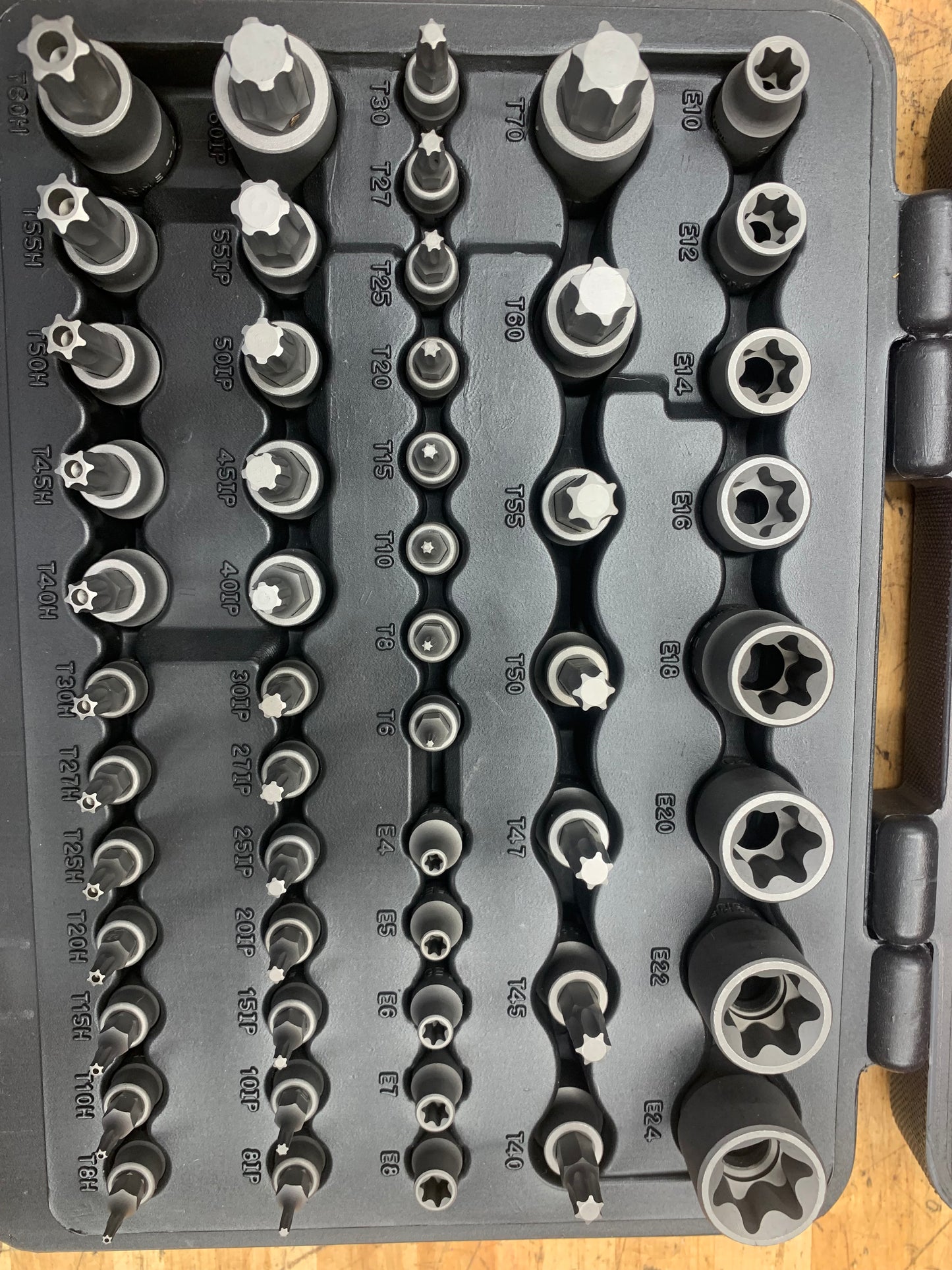 K Tool International 52pc Master Torx Socket Set KTI-20852
