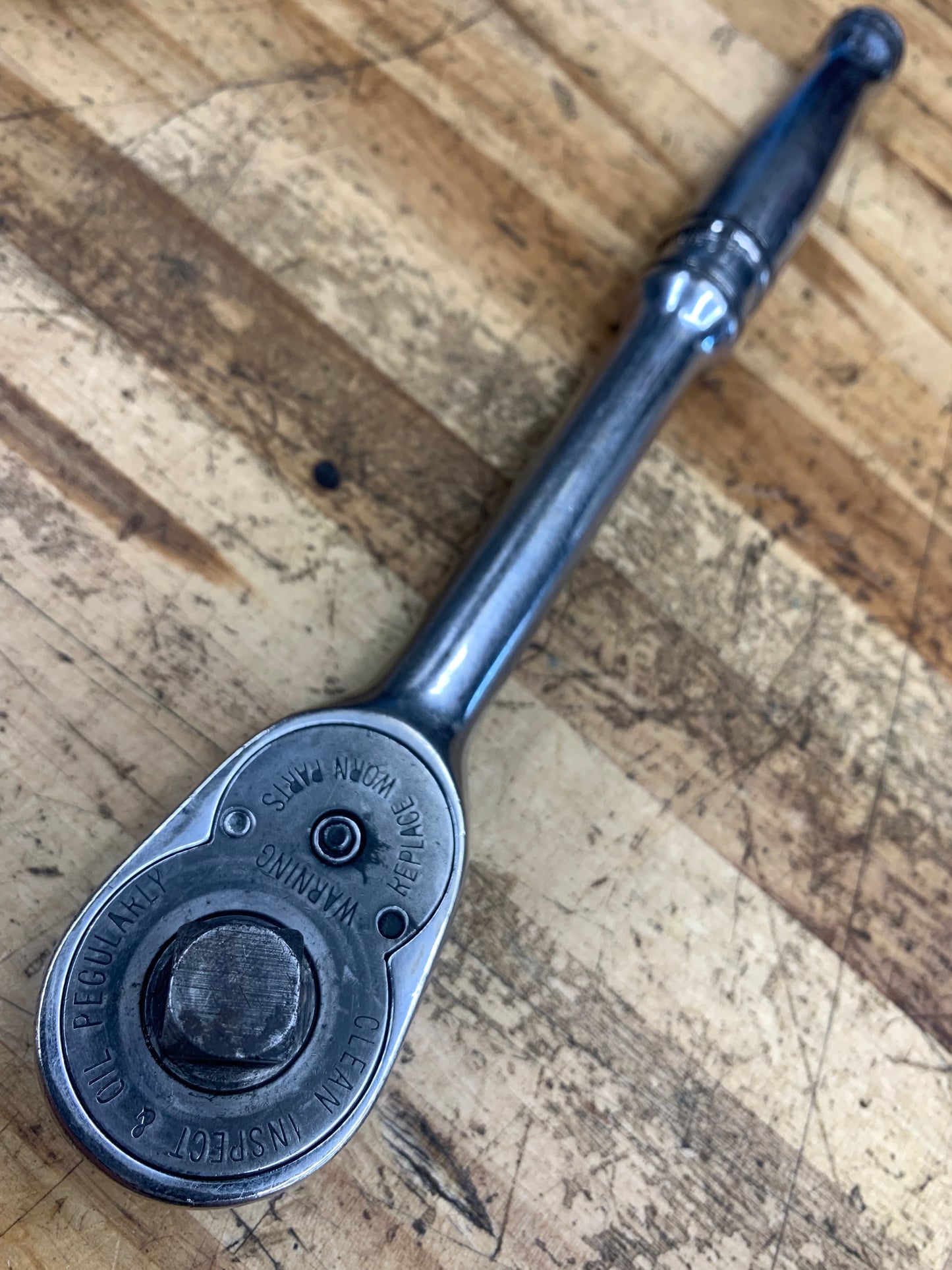 Snap On 3/8" Locking Vintage 1982 Ratchet USA S713